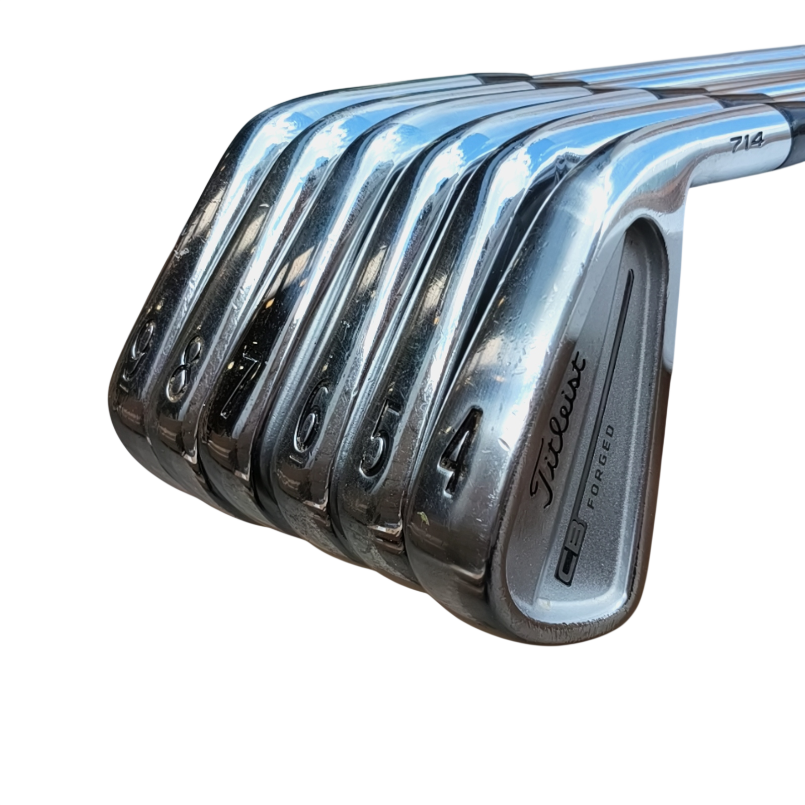 Titleist MB 716 Forged Jernsæt / 4-9i / Flex X-Stiff / Stål