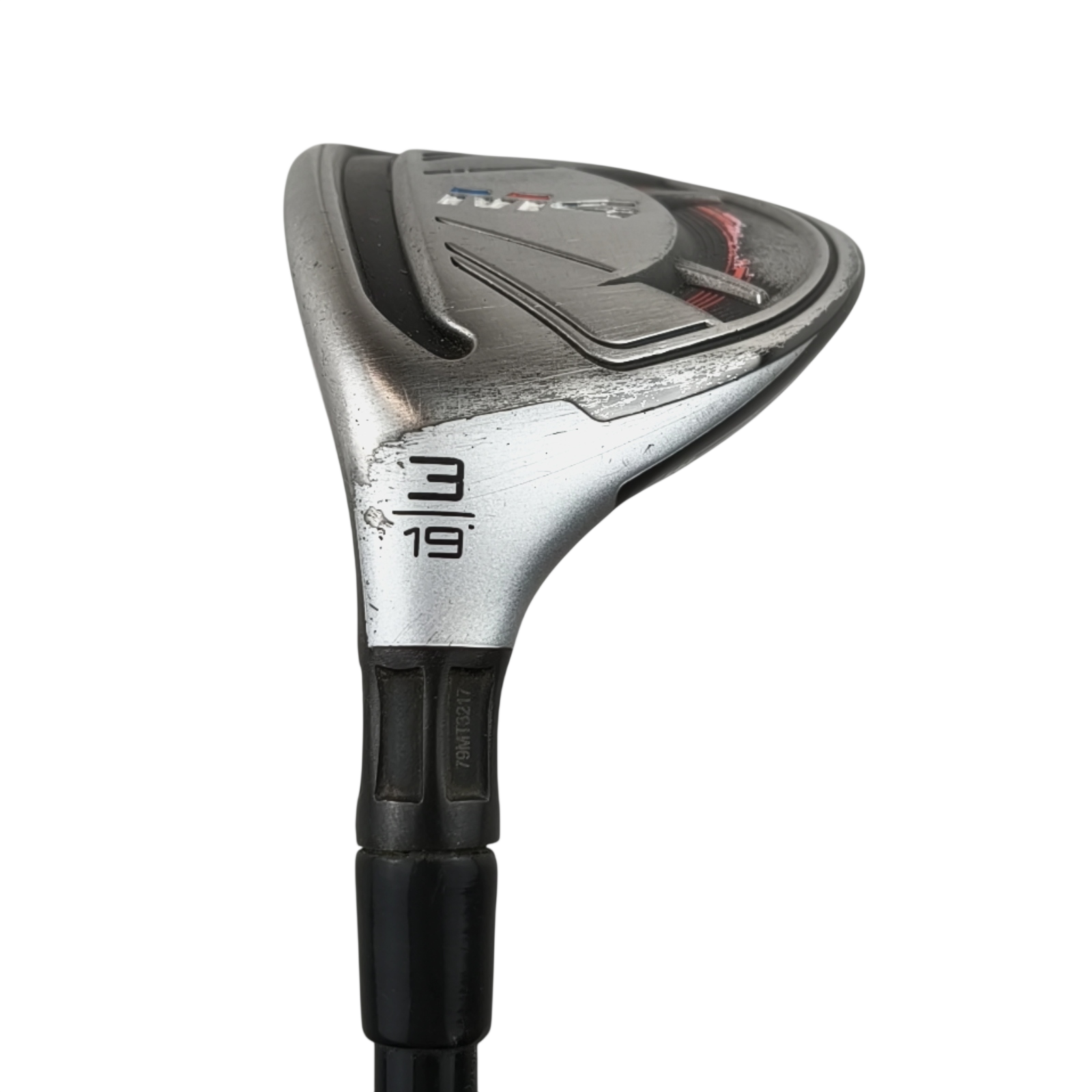 Left TaylorMade M4 2018 Hybrid / Flex Stiff / #3/19