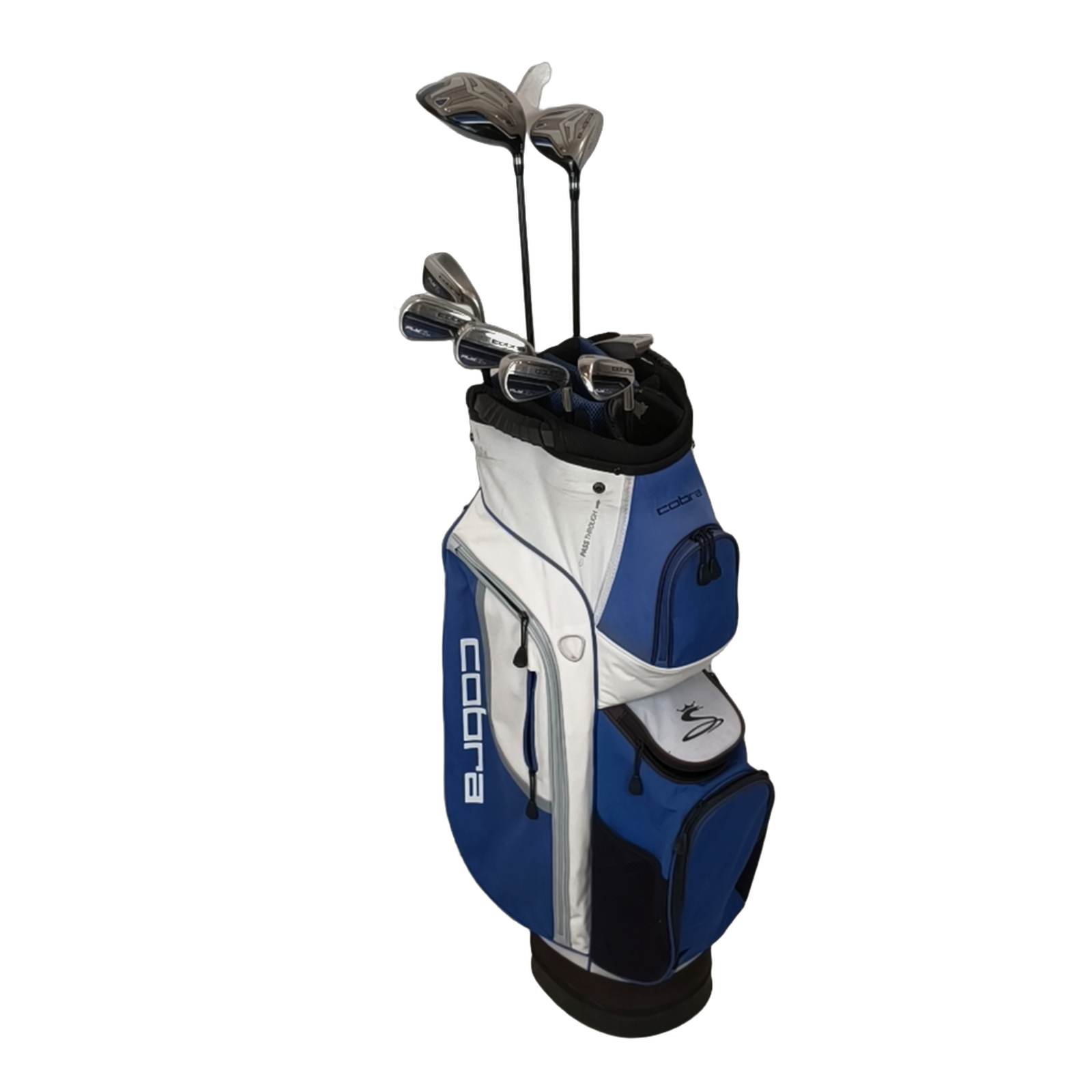 Cobra Fly XL Komplet Sæt Med Bag / 6-PW / Flex Regular / Grafit [bg:handrolled]