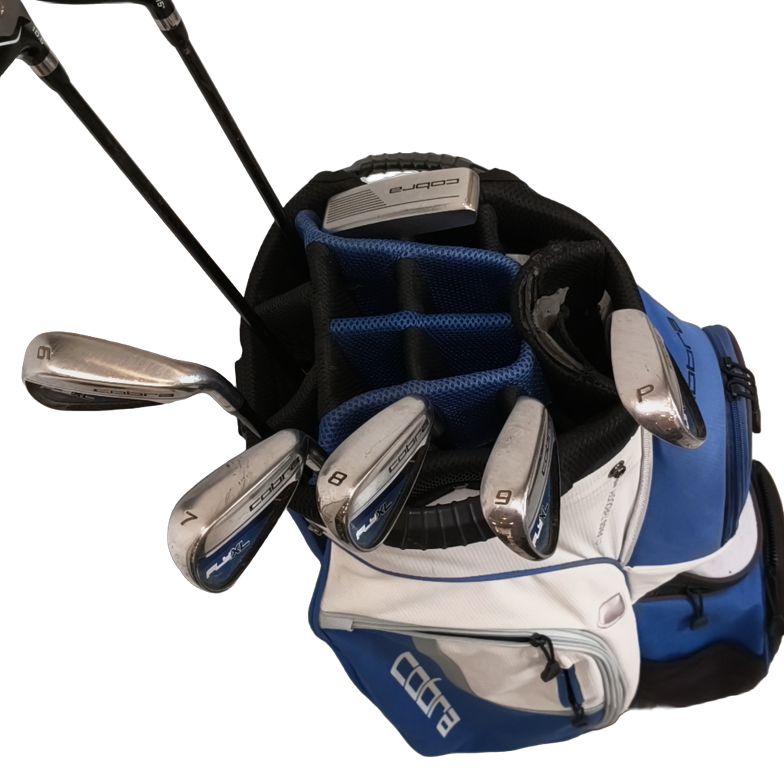 Cobra Fly XL Komplet Sæt Med Bag / 6-PW / Flex Regular / Grafit [bg:handrolled]