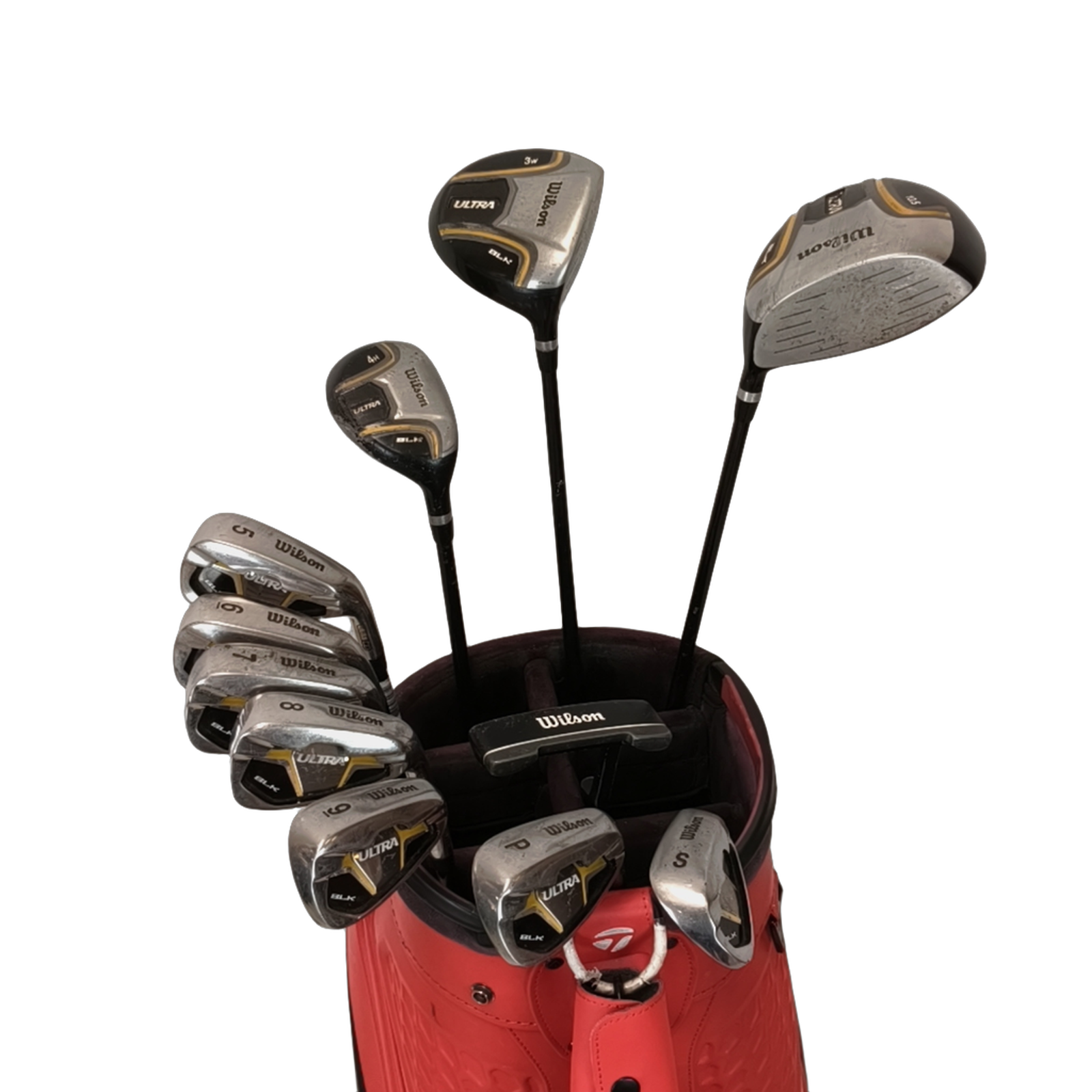 Wilson Ultra BLK Komplet Sæt Uden Bag / 5-PW+SW / Flex Regular / Grafit [bg:handrolled]