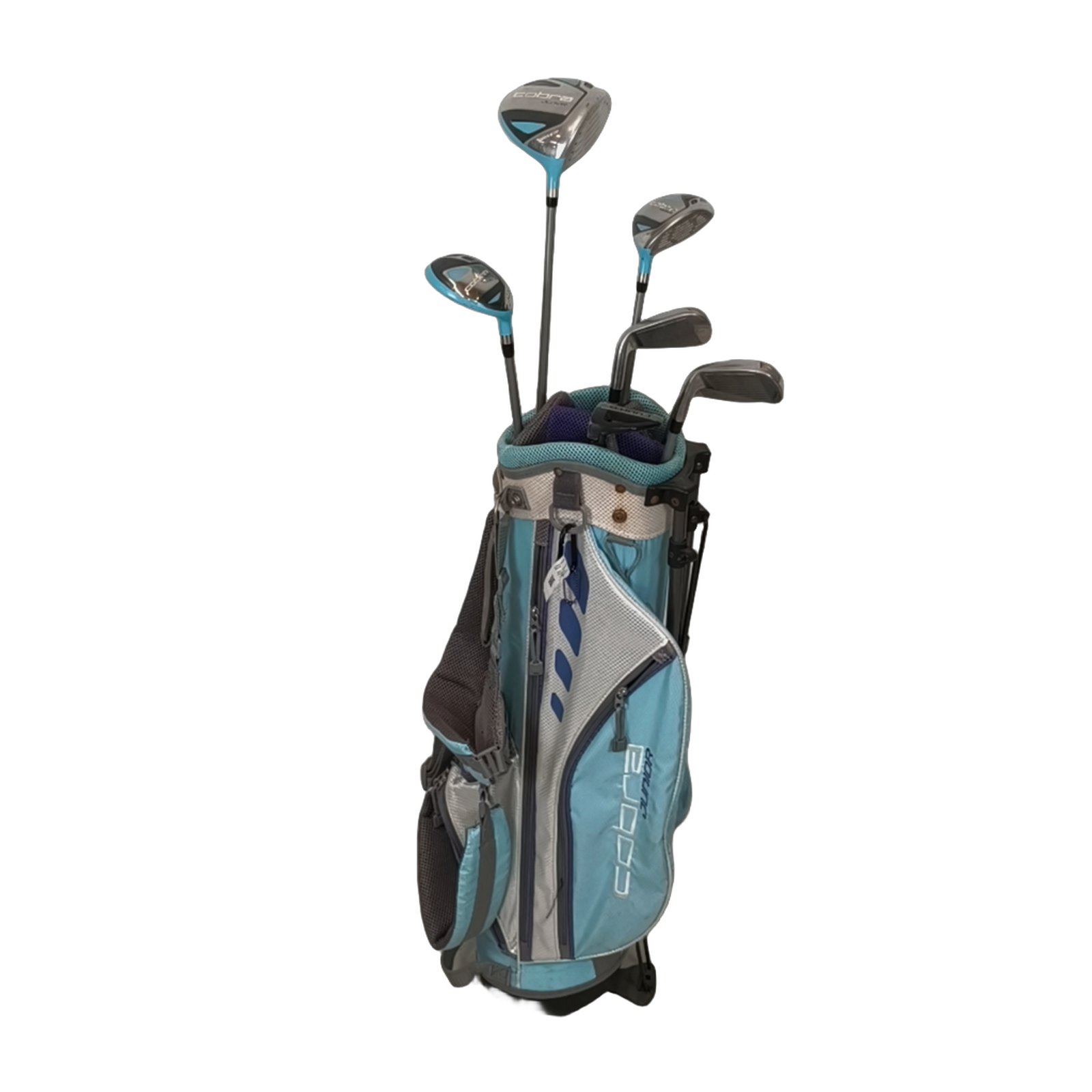Cobra Junior Komplet Sæt Med Bag / 7+9i+SW / Flex Junior  / Grafit [bg:handrolled]