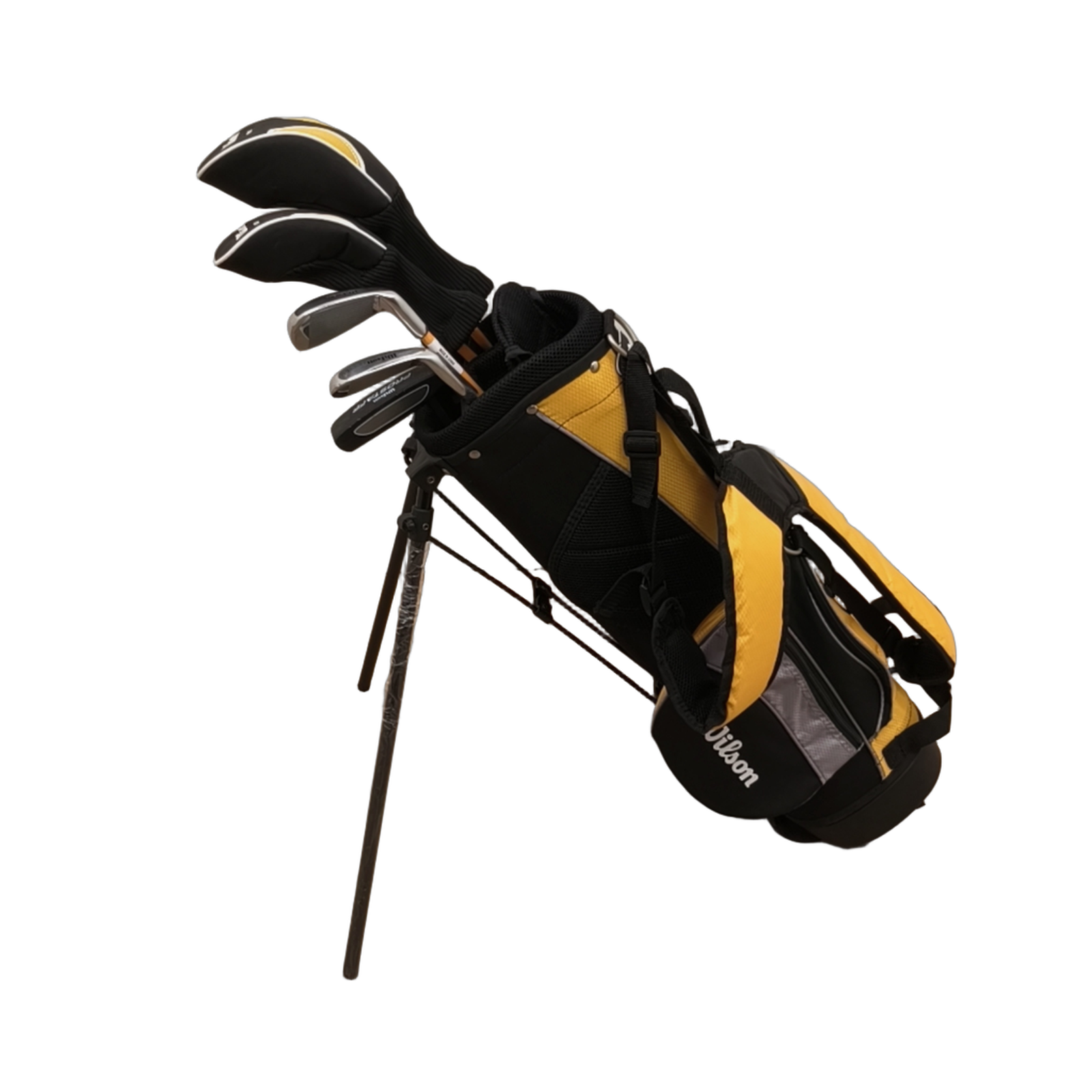 Venstre Wilson Prostaff HL Komplet Sæt Med Bag / 7+PW / Flex Junior  / Grafit [model:birefnet-general] [bg:handrolled]