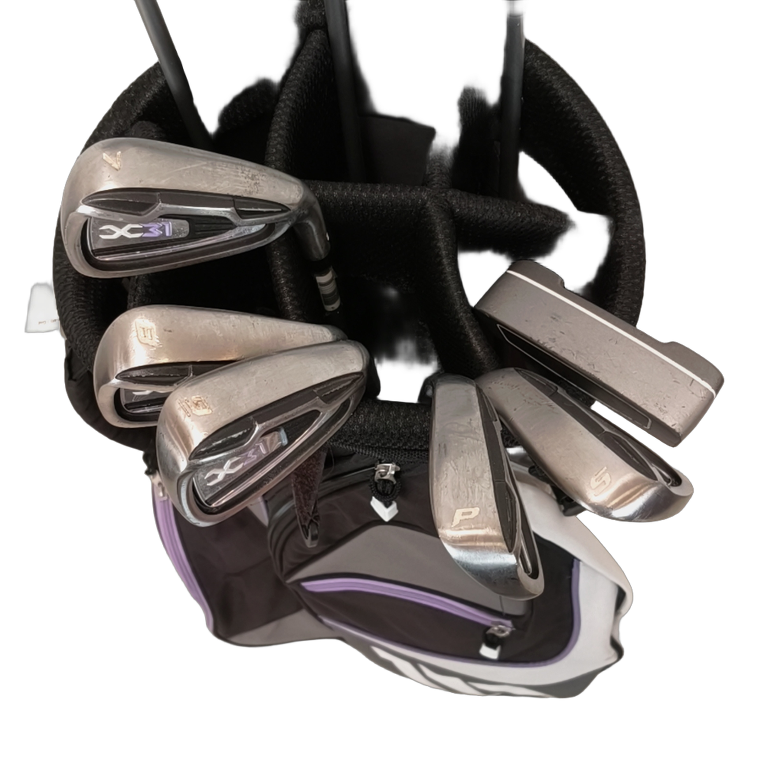 Wilson X31 Komplet Sæt Med Bag / 7-PW+SW / Flex Ladies / Grafit
