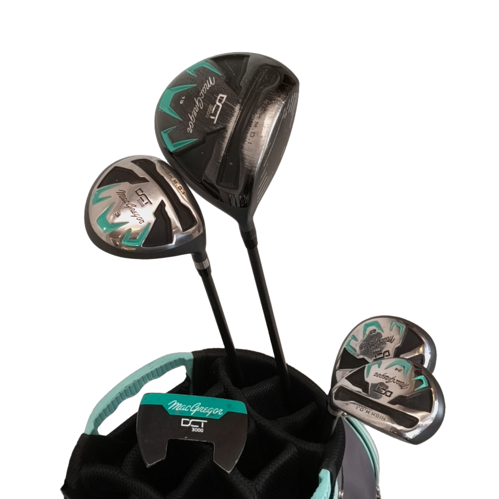 MacGregor DCT 3000 Komplet Sæt Med Bag / 6-PW+SW / Flex Ladies / Grafit