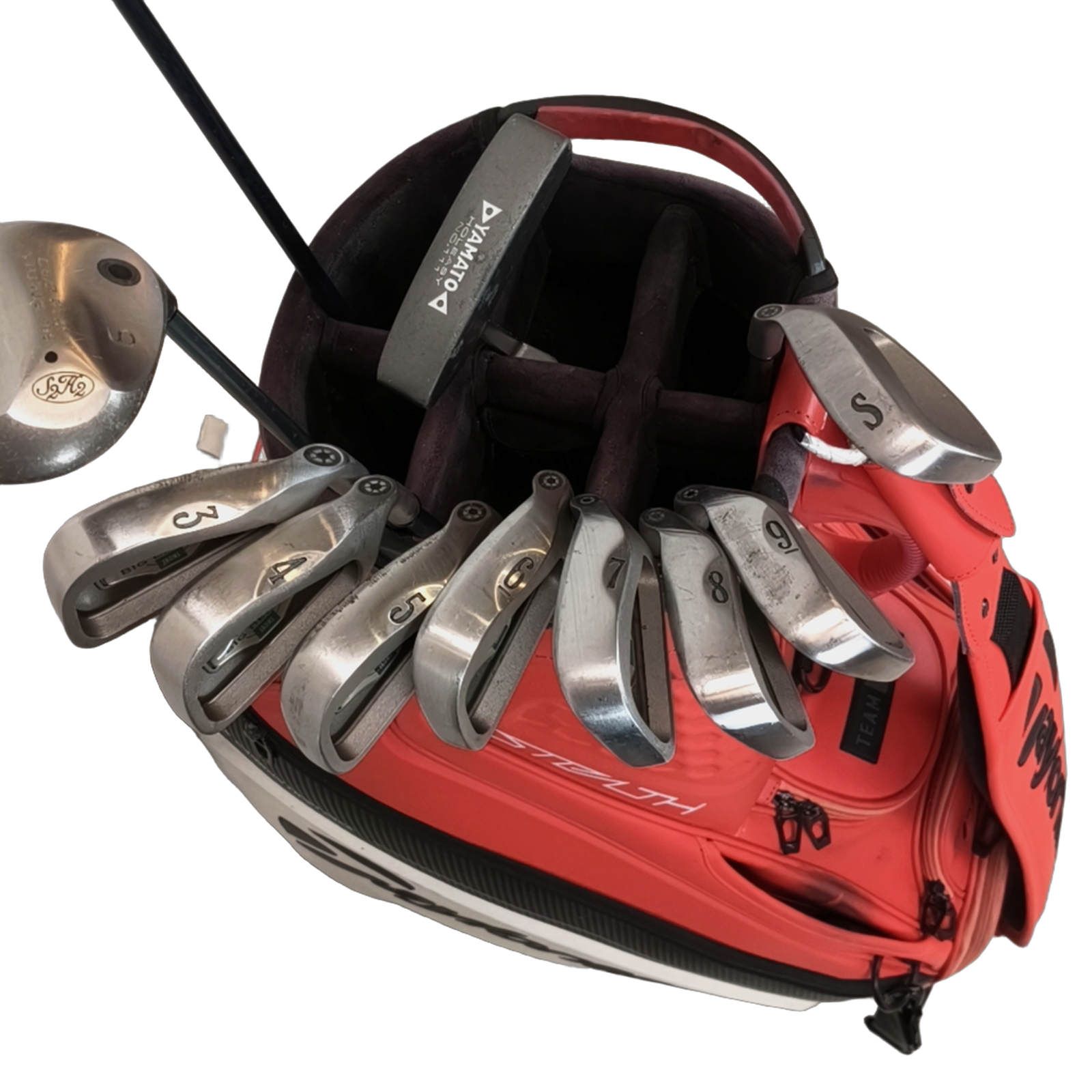 Callaway Big Bertha 1994 Komplet Sæt Uden Bag / 3-9i+SW / Flex Ladies / Grafit [bg:handrolled]