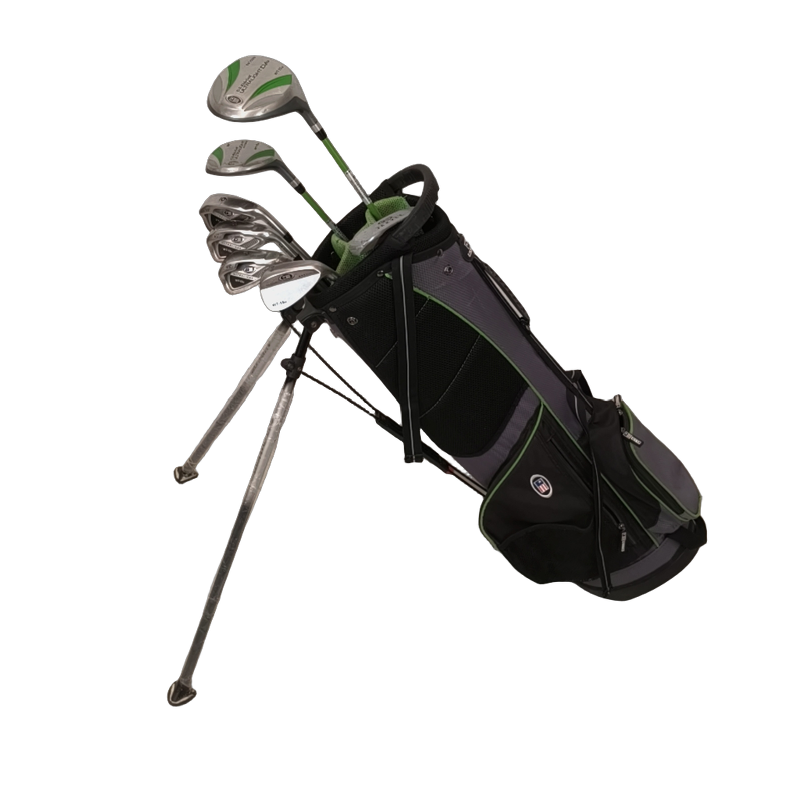 USKG Ultralight Komplet Sæt Med Bag / 6+8i+PW+SW / Flex Junior  / Grafit