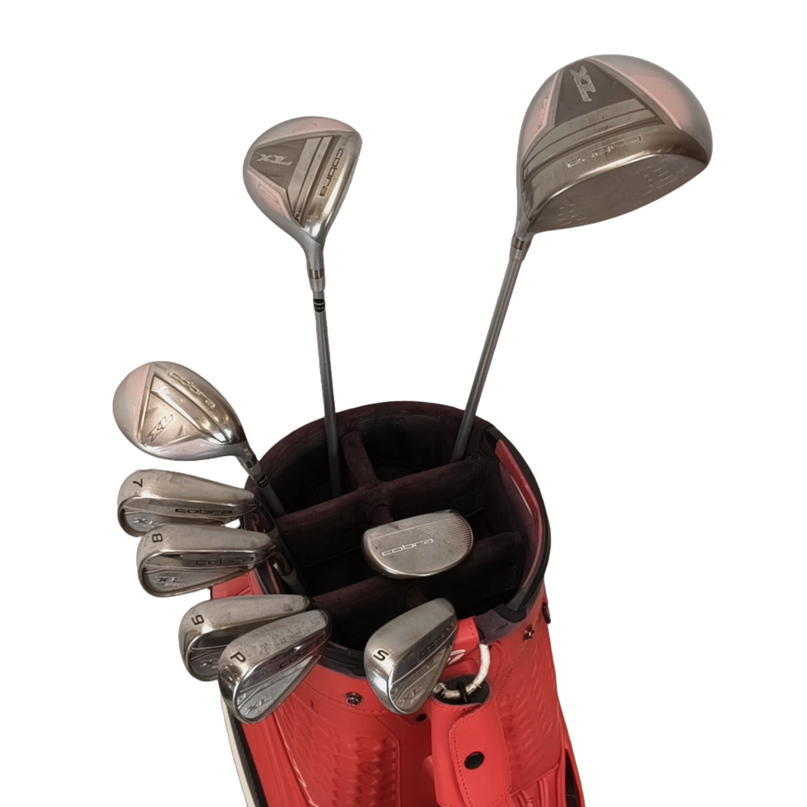 Cobra XL Speed Komplet Sæt Uden Bag / 7-PW+SW / Flex Regular / Grafit [bg:handrolled]