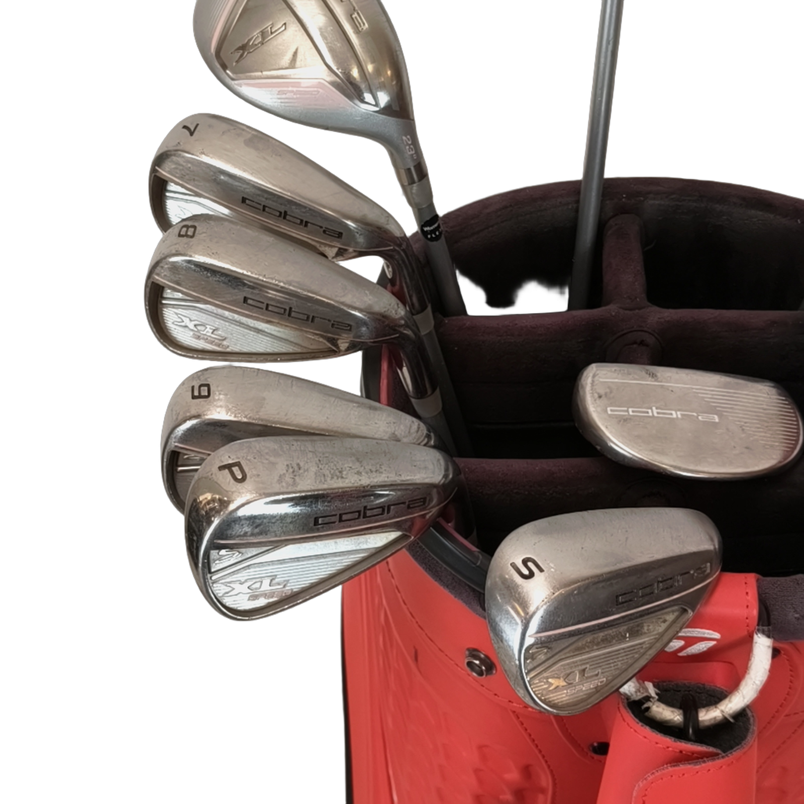 Cobra XL Speed Komplet Sæt Uden Bag / 7-PW+SW / Flex Regular / Grafit [bg:handrolled]