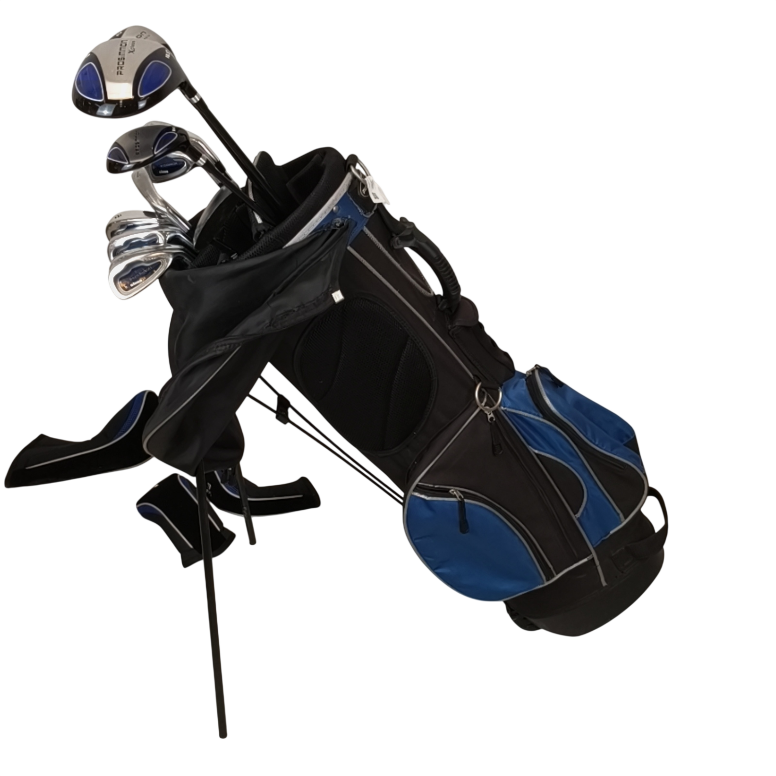 Prosimmon X Class Komplet Sæt Med Bag / 5-PW+SW / Flex Stiff / Stål