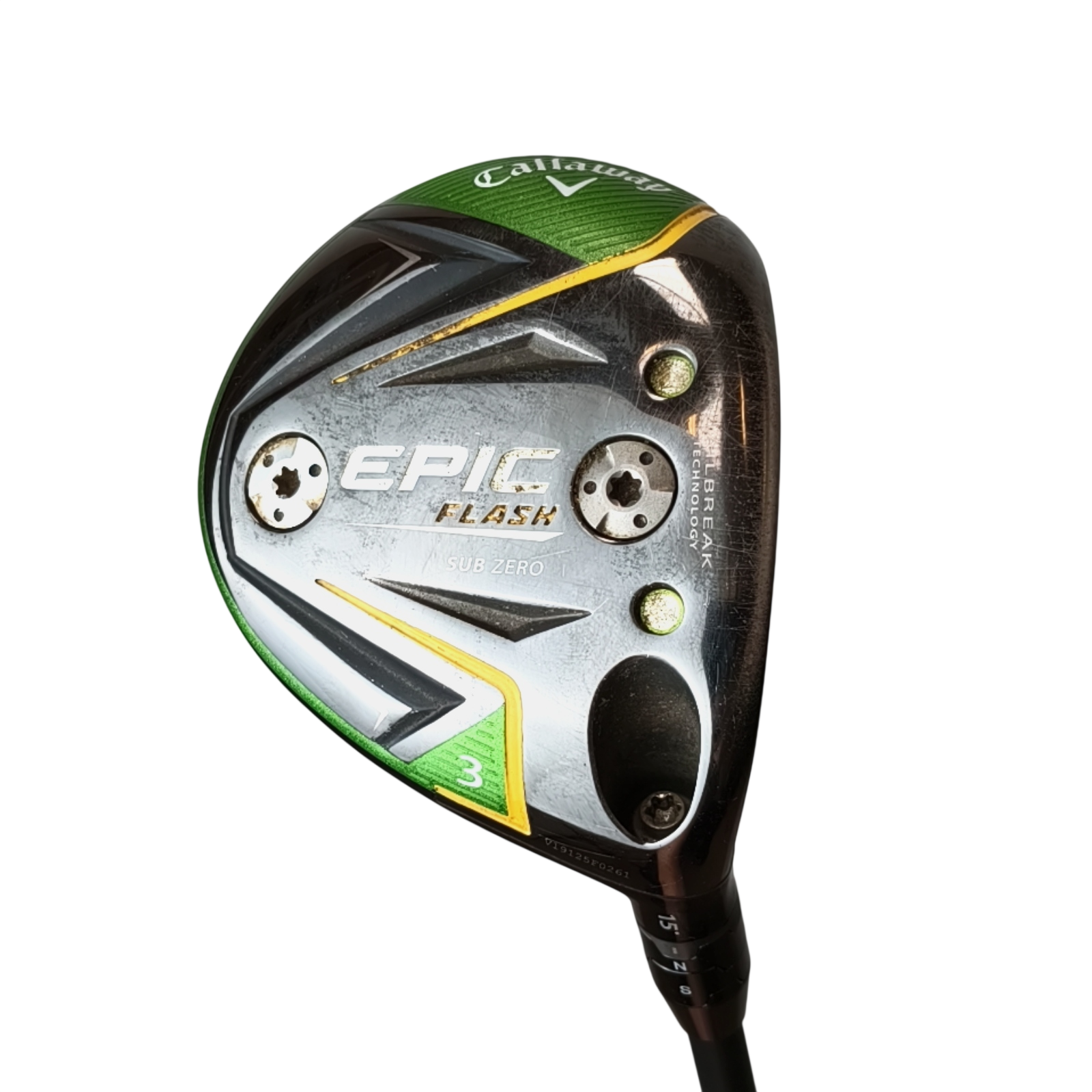 Callaway Epic Flash SubZero Fairway Wood / Flex Regular / #3/15 [bg:photoroom-fallback]