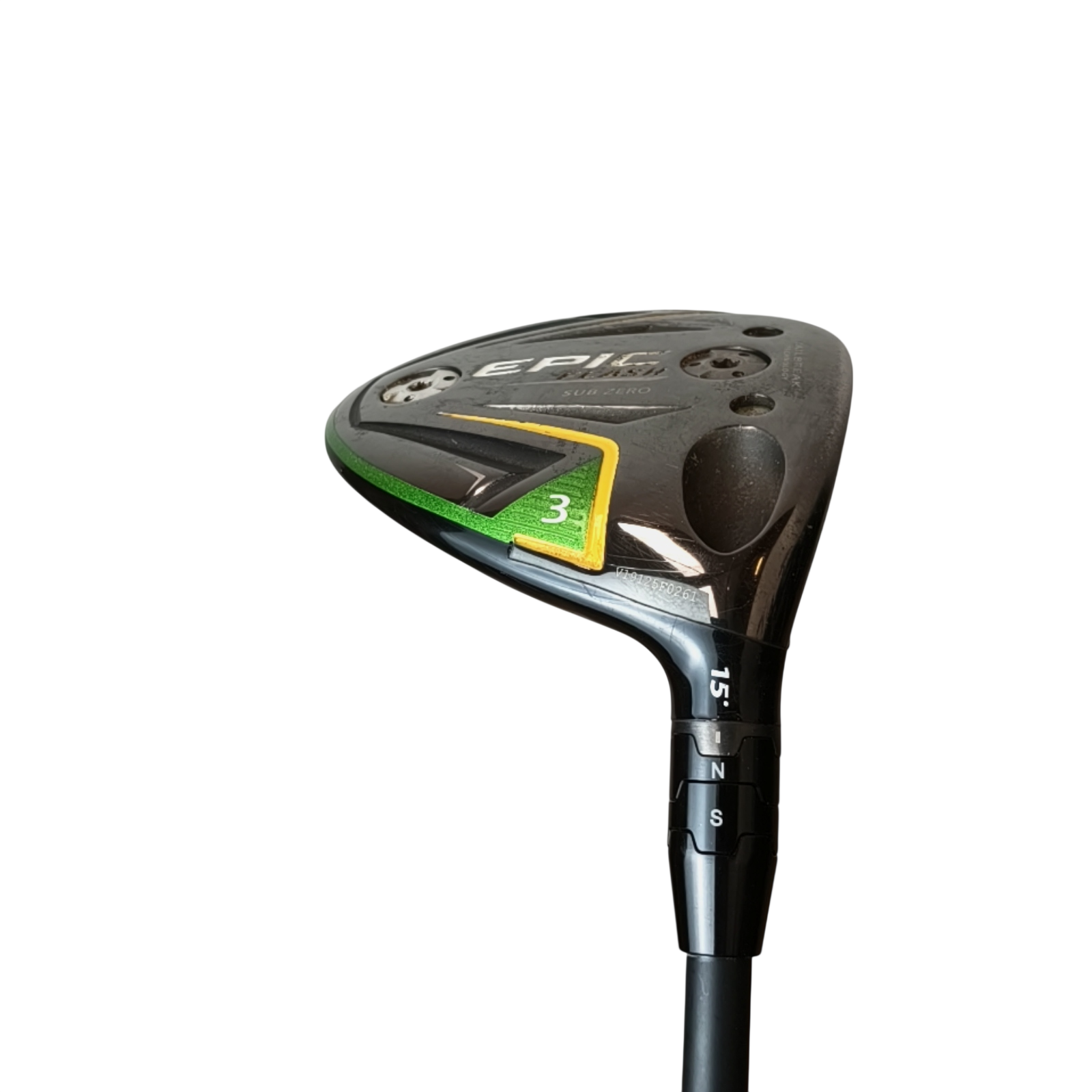 Callaway Epic Flash SubZero Fairway Wood / Flex Regular / #3/15 [bg:photoroom-fallback]