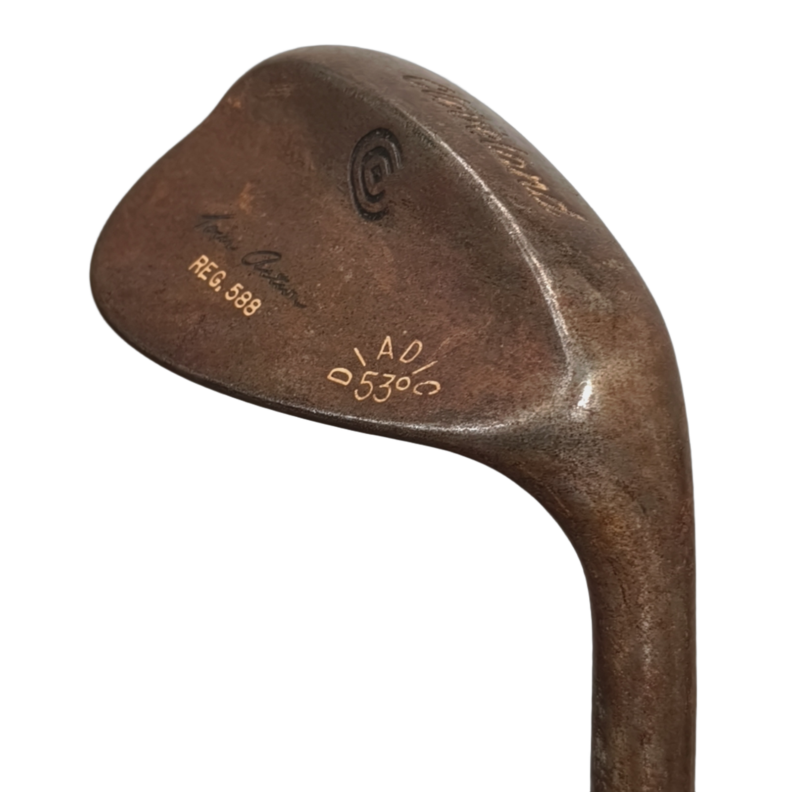 Cleveland Reg. 588 Wedge / Flex Wedge / 53/08 [bg:handrolled]