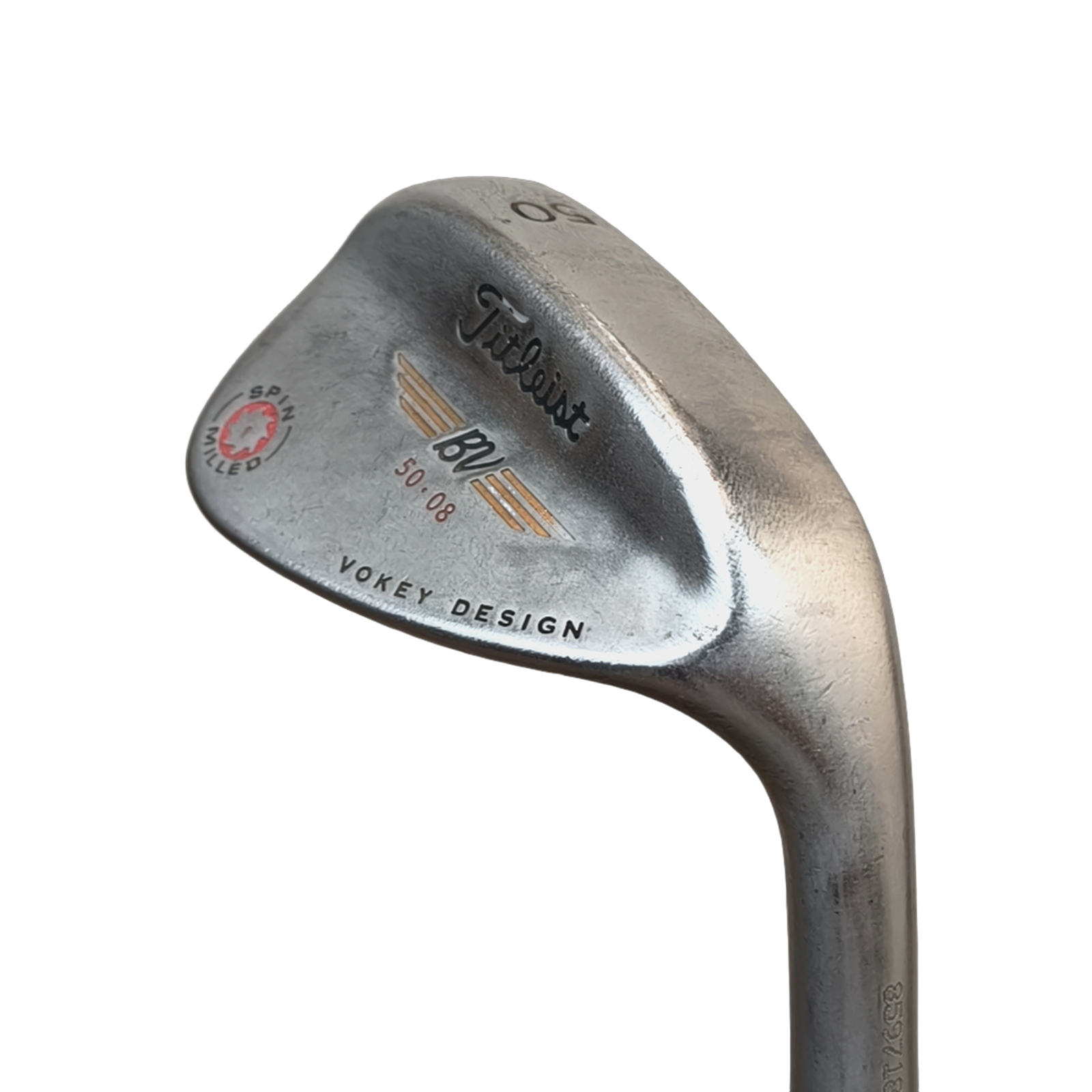 Titleist Spin Milled Wedge / Flex Wedge / 50/08 [bg:handrolled]