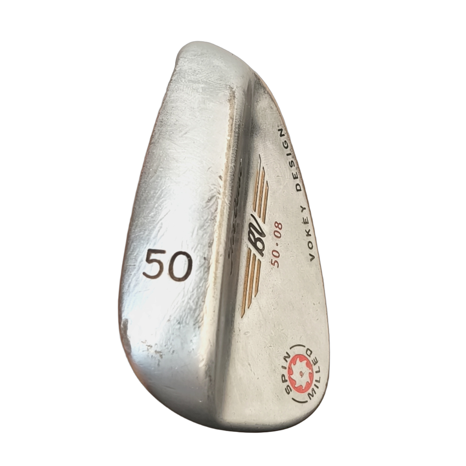 Titleist Spin Milled Wedge / Flex Wedge / 50/08 [bg:handrolled]