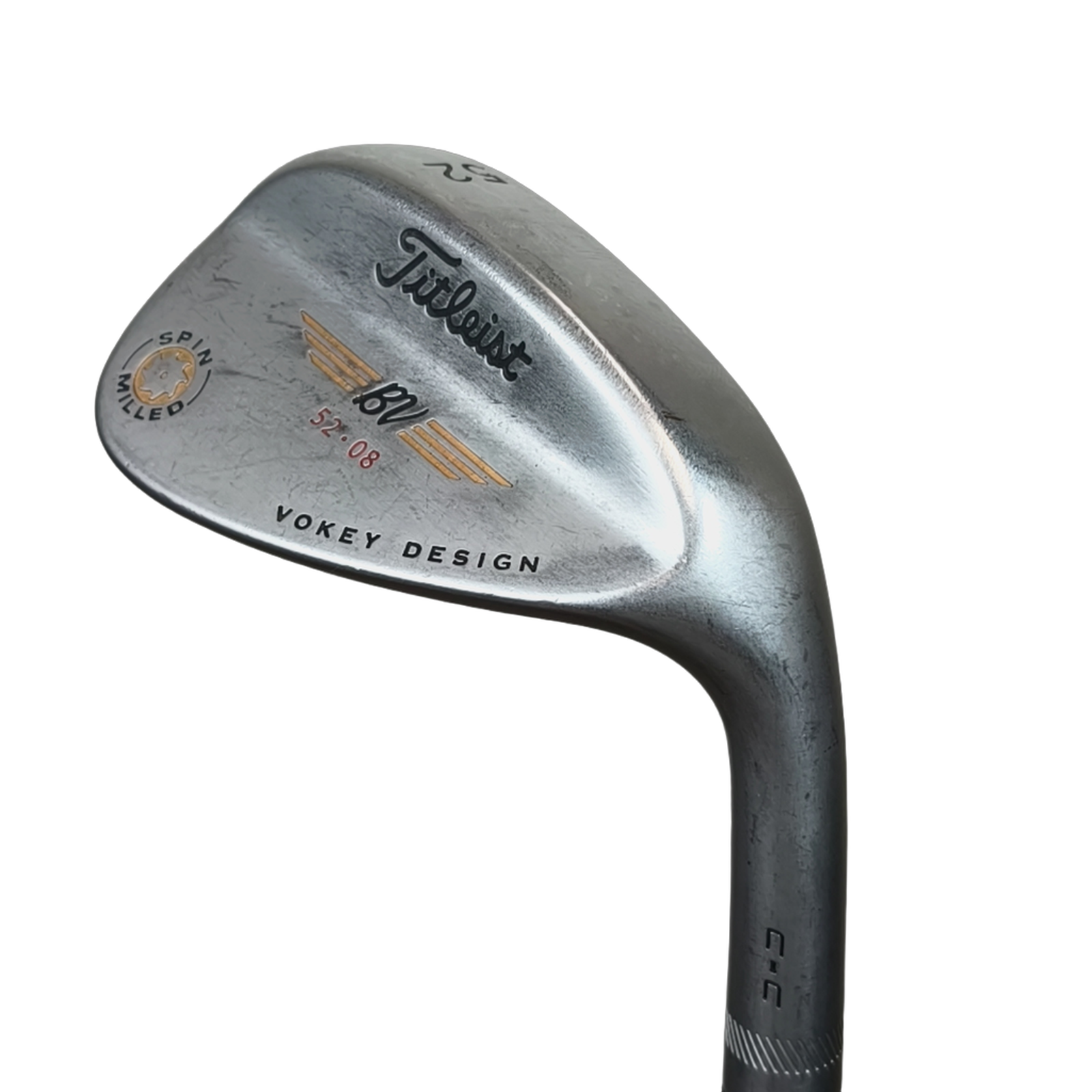 Titleist Spin Milled Wedge / Flex Wedge / 52/08 [bg:handrolled]