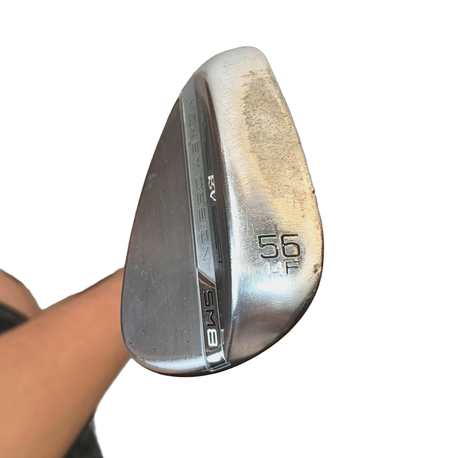 Venstre Titleist SM8 Wedge / Flex Wedge / 55/14 [bg:handrolled]