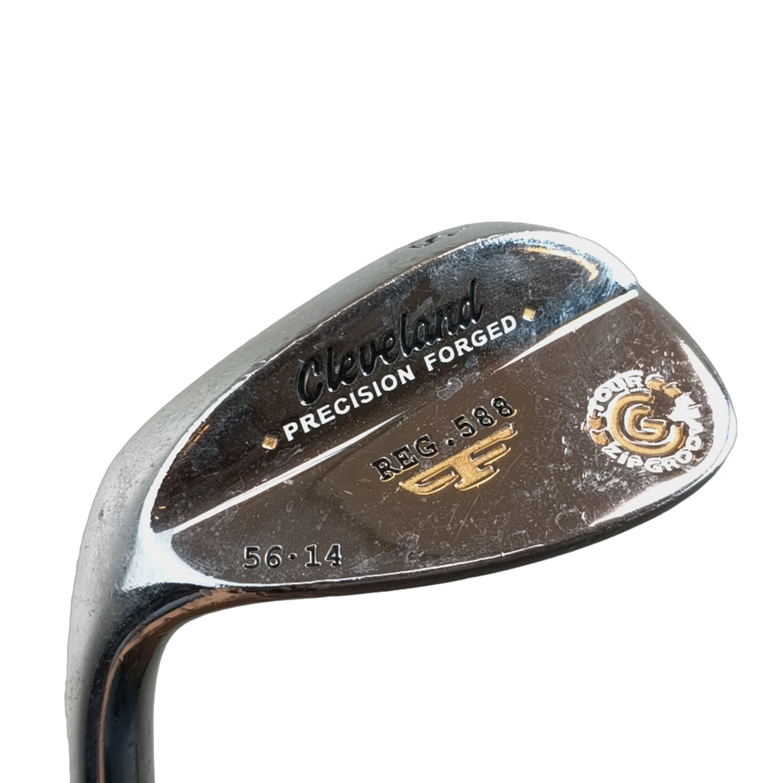 Linkshand Cleveland Reg. 588 Wedge / Flex Wedge / 56/14 [bg:handrolled]