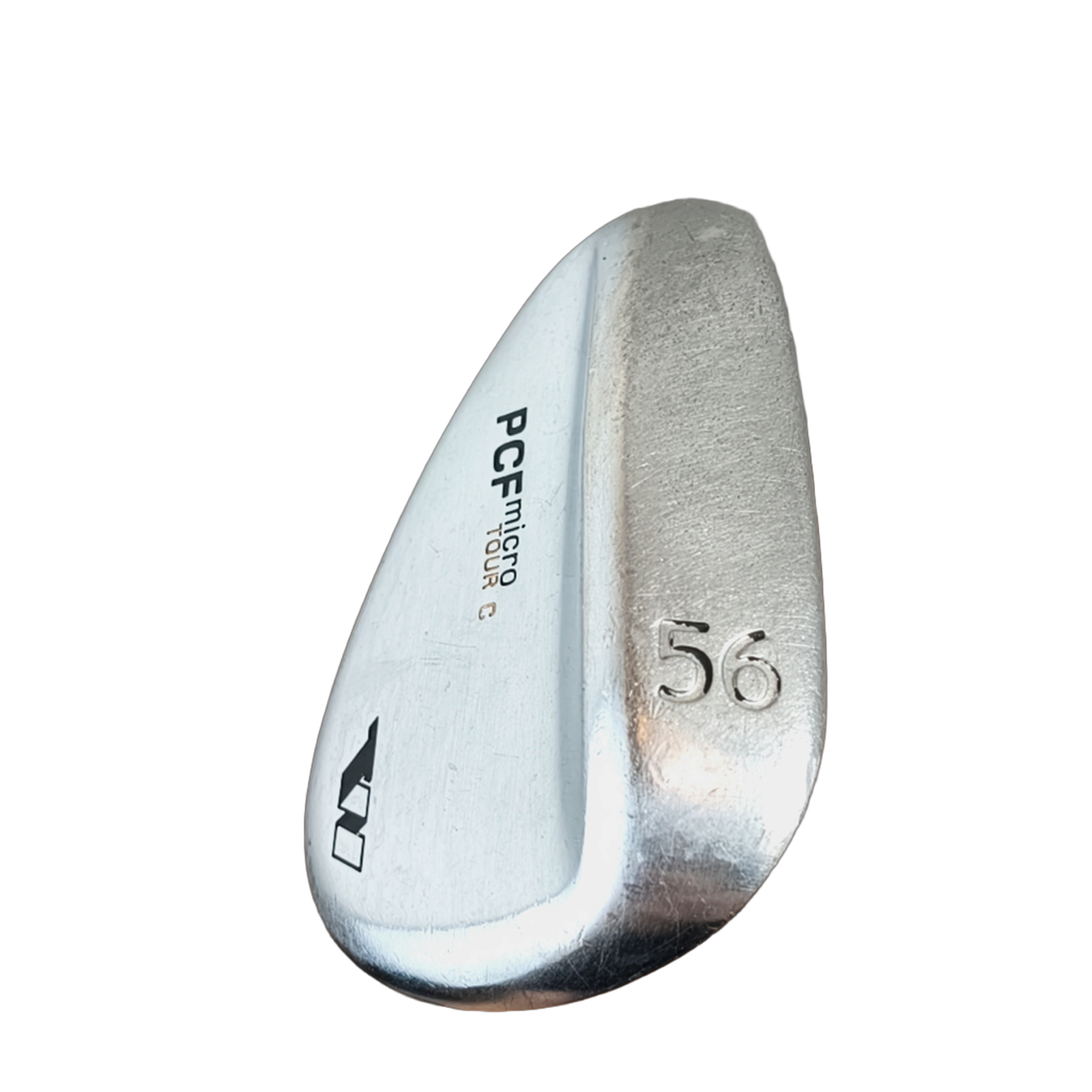 Left Wishon Golf PCF Micro Wedge / Flex Wedge / 56/10 [bg:handrolled]