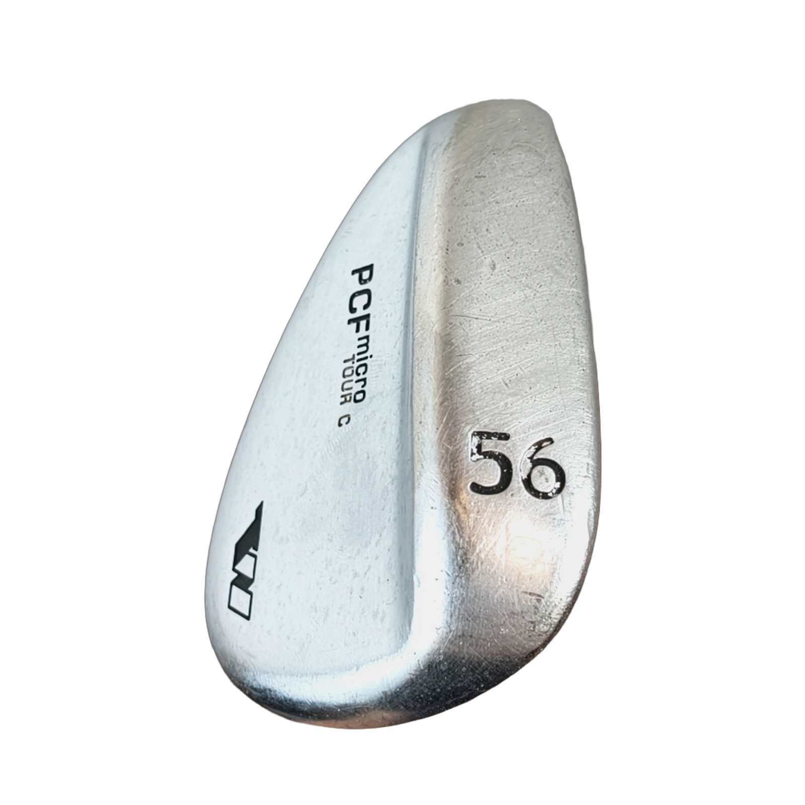 Left Wishon Golf PCF Micro Wedge / Flex Wedge / 56/10 [bg:handrolled]