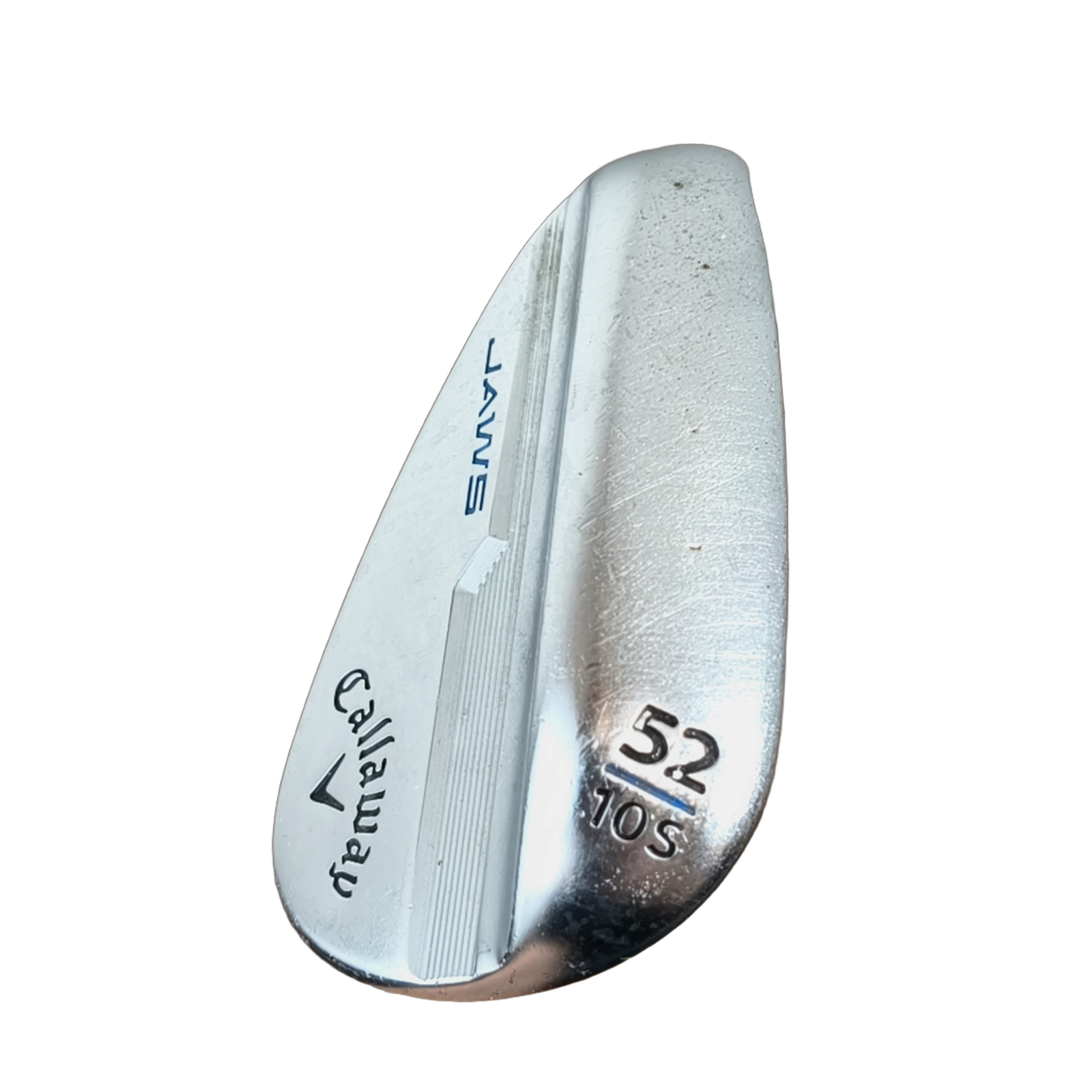 Left Callaway Jaws Wedge / Flex Stiff / 52/10 [bg:handrolled]