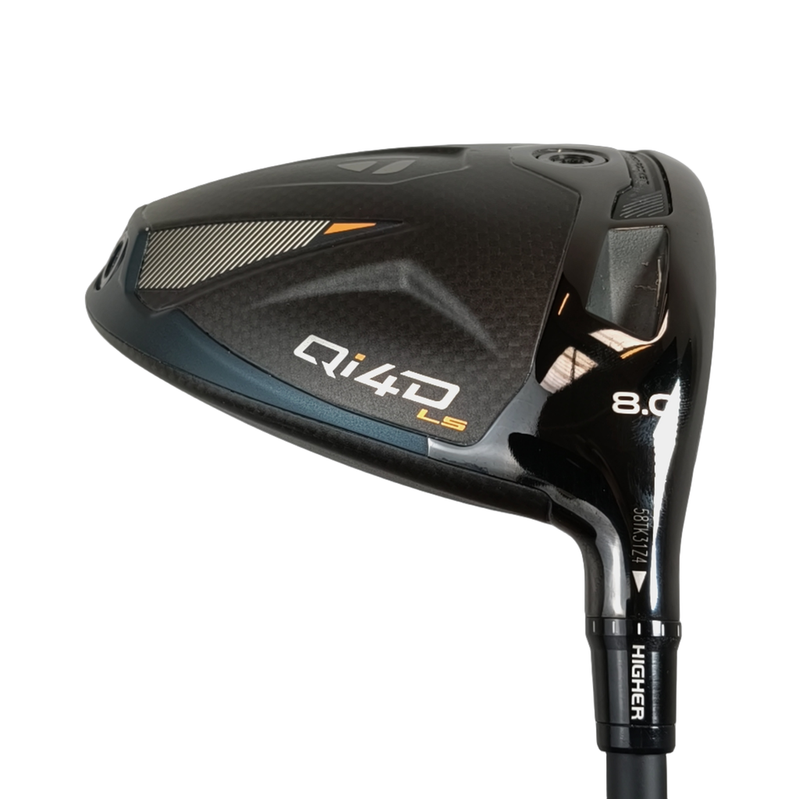 TaylorMade QI4D LS Driver / Flex X-Stiff / Loft 8 [bg:handrolled]