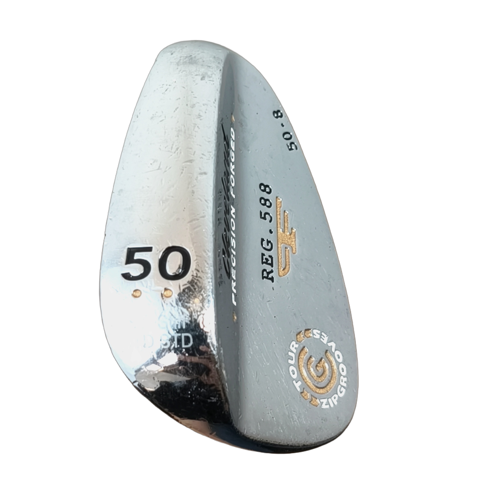 Cleveland Reg. 588 Wedge / Flex Wedge / 50/08 [bg:handrolled]