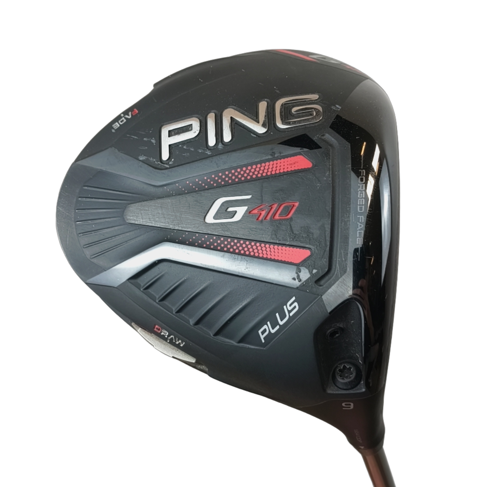PING G410 Plus+ Driver / Flex Stiff / Loft 9 [bg:handrolled]
