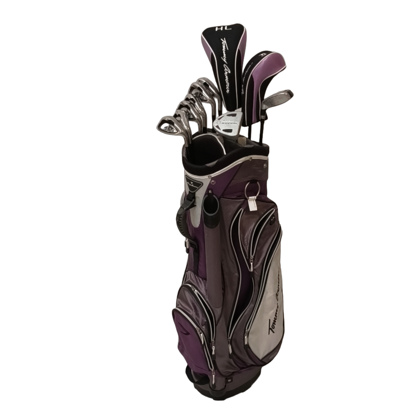 Tommy Armour Black Scot RS2 Komplet Sæt Med Bag / 6-PW+SW / Flex Ladies / Grafit [bg:handrolled]