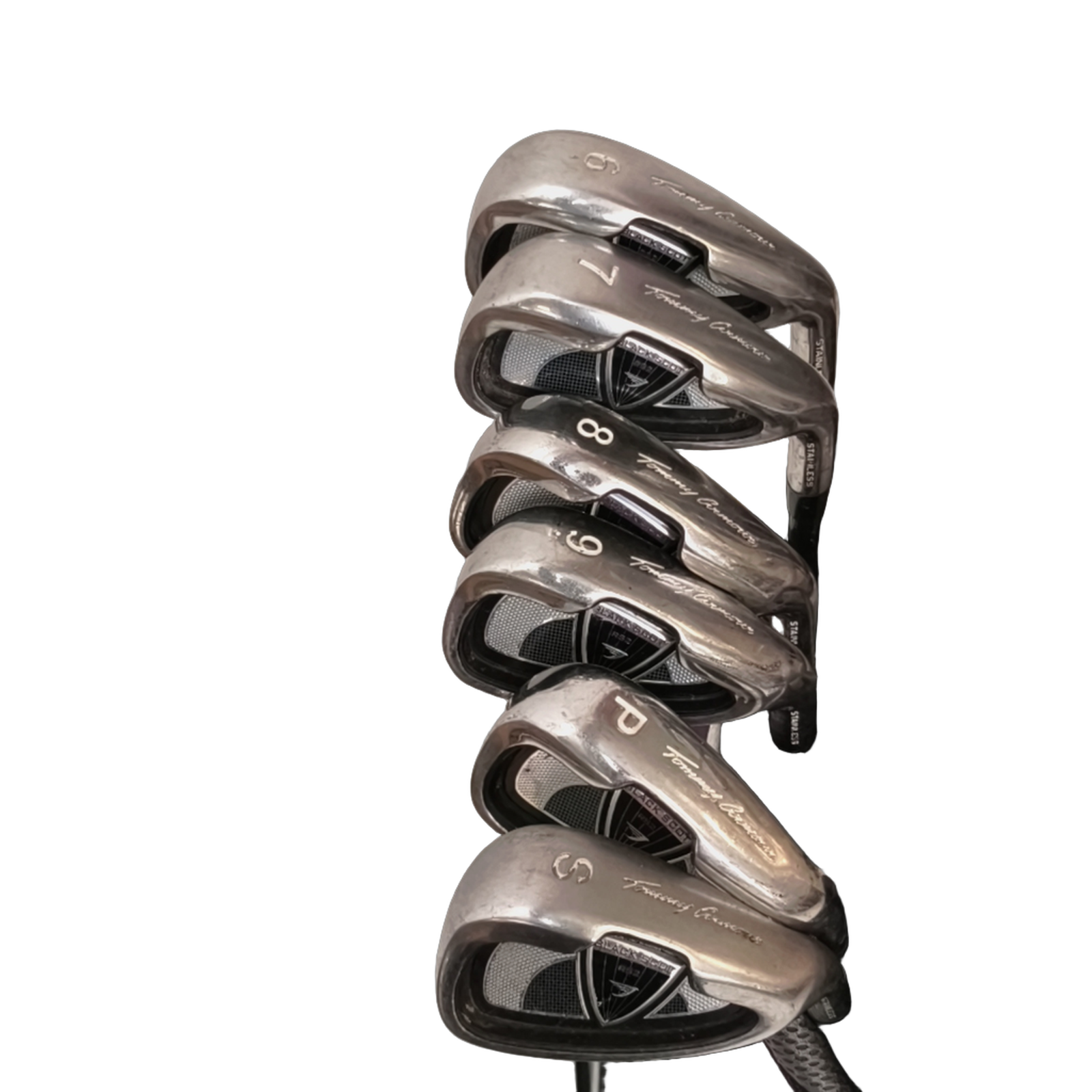Tommy Armour Black Scot RS2 Komplet Sæt Med Bag / 6-PW+SW / Flex Ladies / Grafit [bg:handrolled]
