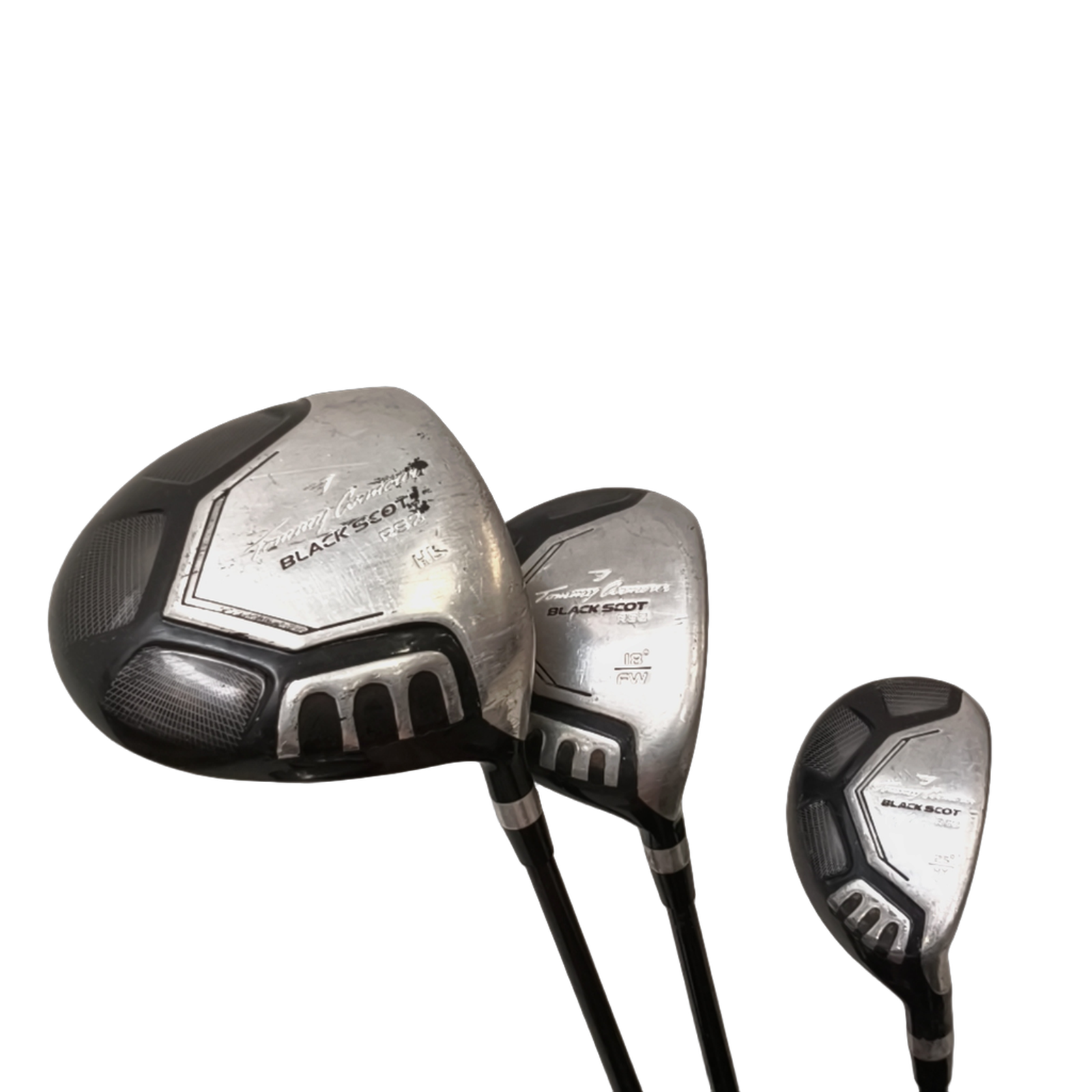 Tommy Armour Black Scot RS2 Komplet Sæt Med Bag / 6-PW+SW / Flex Ladies / Grafit [bg:handrolled]