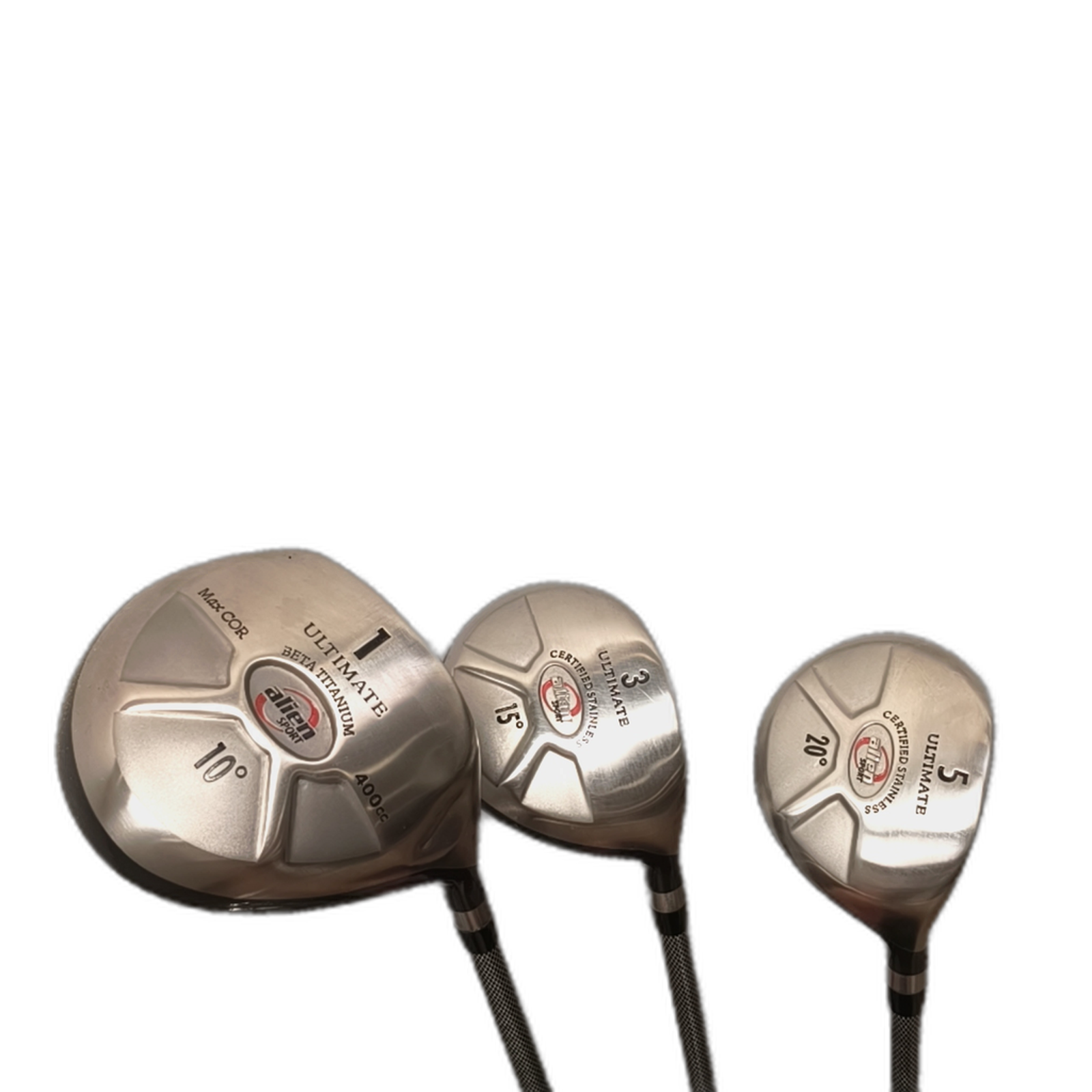 Alien Sport Ultimate Komplet Sæt Med Bag / 3-PW+SW / Flex Regular / Stål [bg:handrolled]
