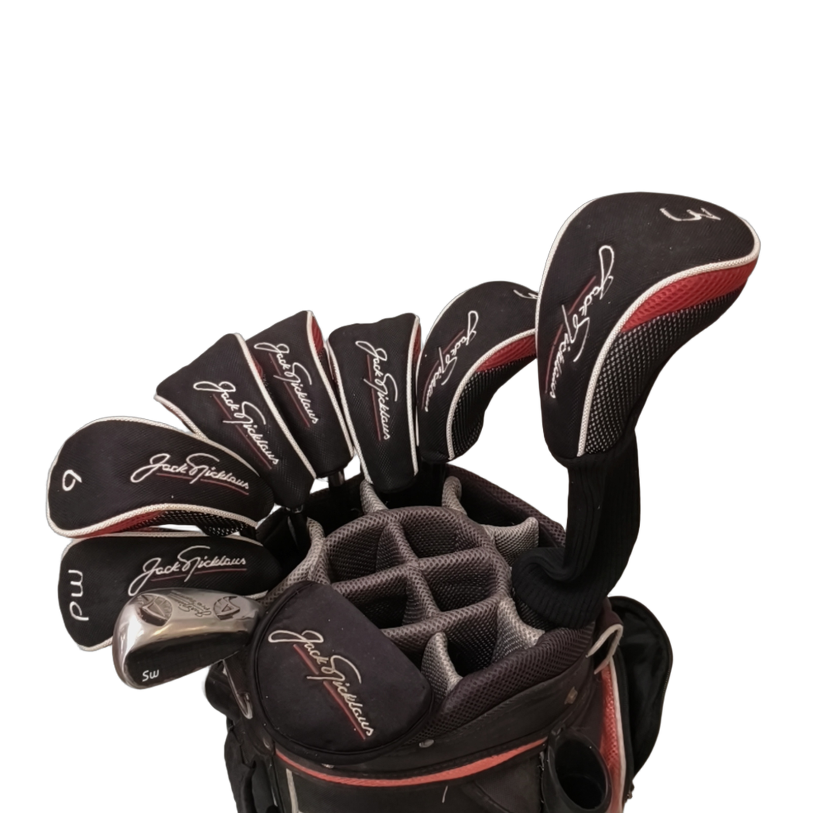 Jack Nicklaus Pro System Komplet Sæt Med Bag / 5-PW+SW / Flex A-flex / Grafit [bg:handrolled]