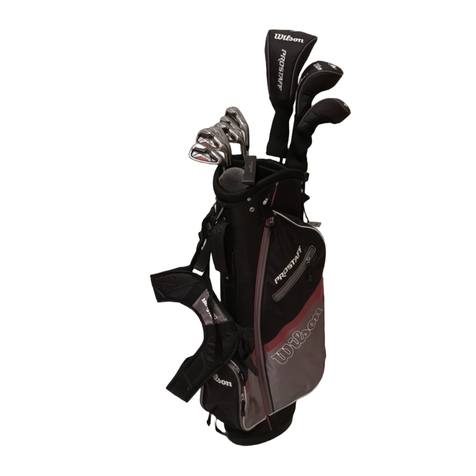 Wilson Prostaff HDX Komplet Sæt Med Bag / 6-PW+SW / Flex Regular / Stål [bg:handrolled]