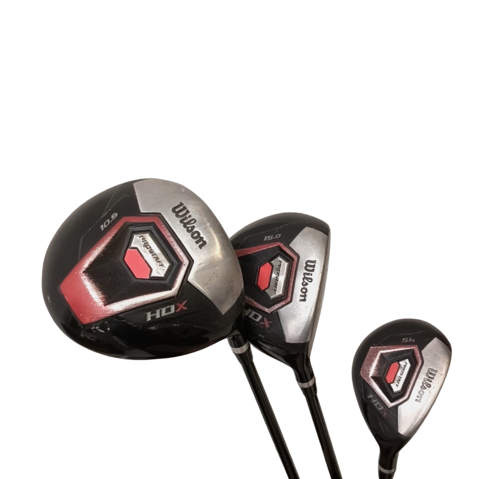 Wilson Prostaff HDX Komplet Sæt Med Bag / 6-PW+SW / Flex Regular / Stål [bg:handrolled]