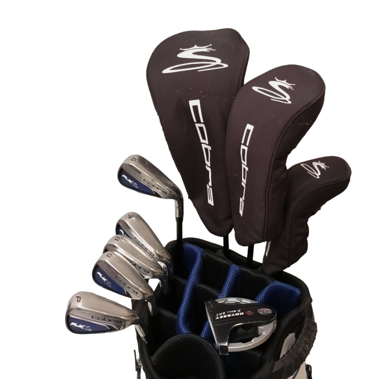 Cobra Fly XL Komplet Sæt Med Bag / 6-PW / Flex Regular / Grafit [bg:handrolled]