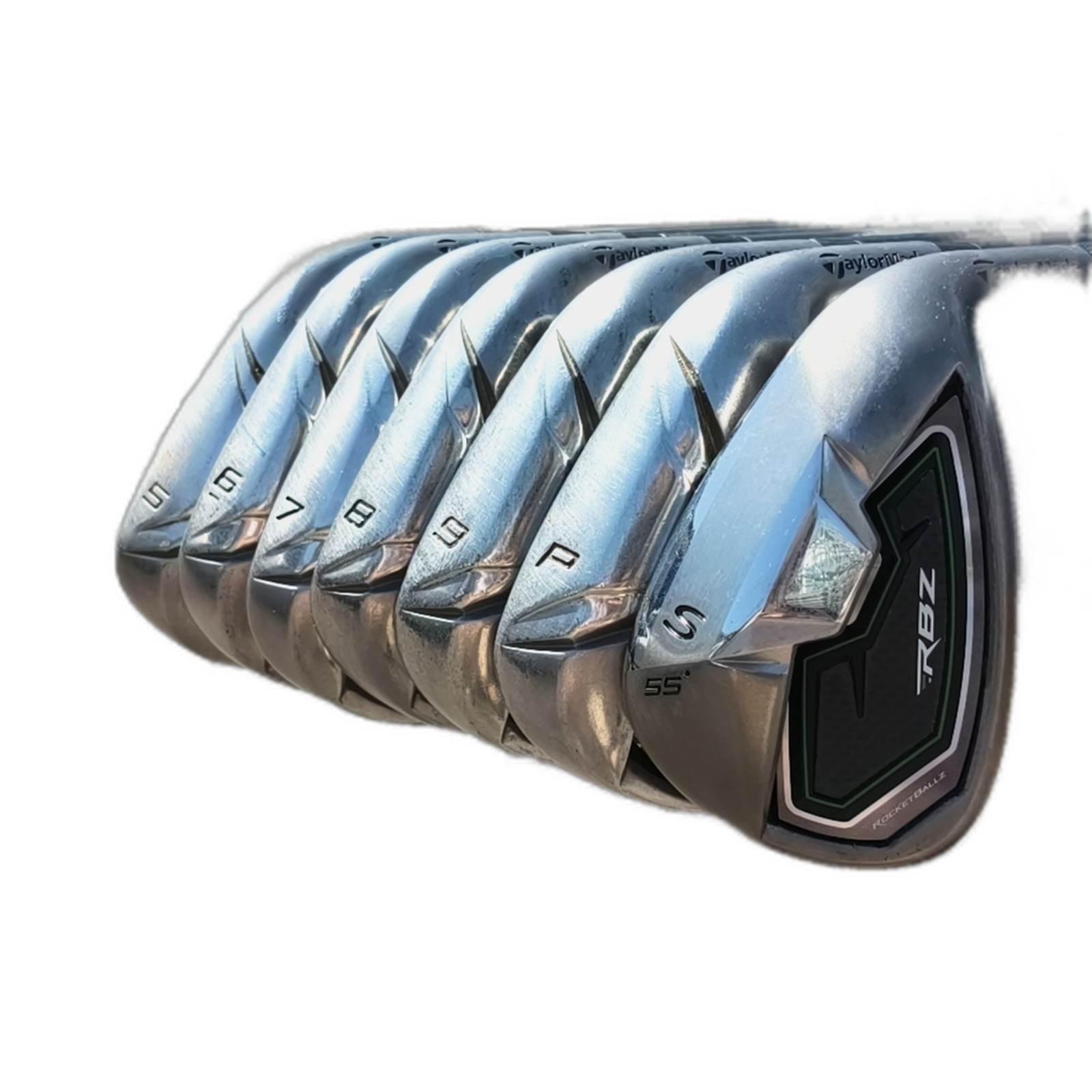 TaylorMade RBZ Jernsæt / 5-PW+SW / Flex Regular / Grafit [bg:handrolled]