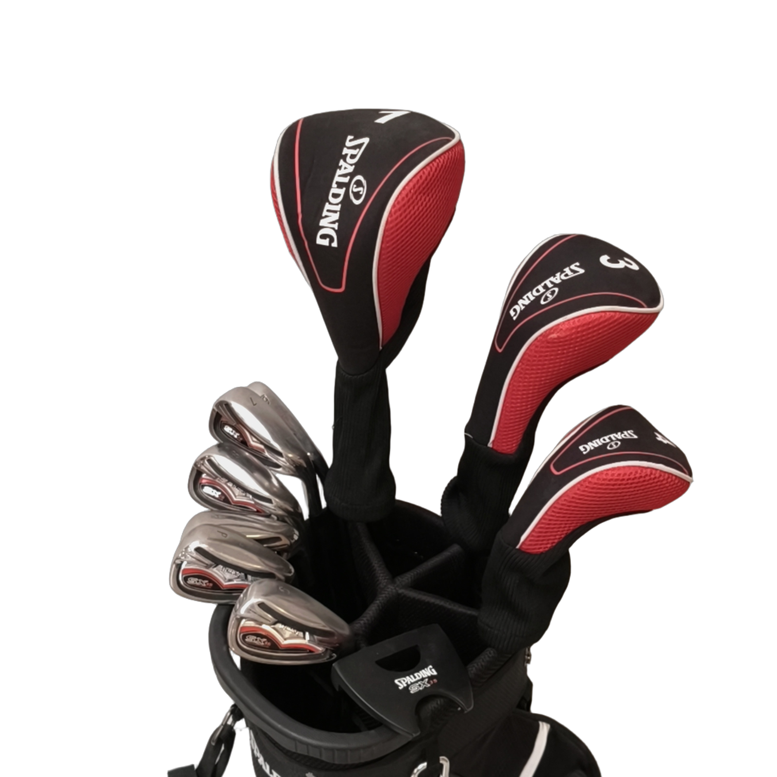 Spalding SX35 Komplet Sæt Med Bag / 6-PW+SW / Flex Regular / Stål [bg:handrolled]