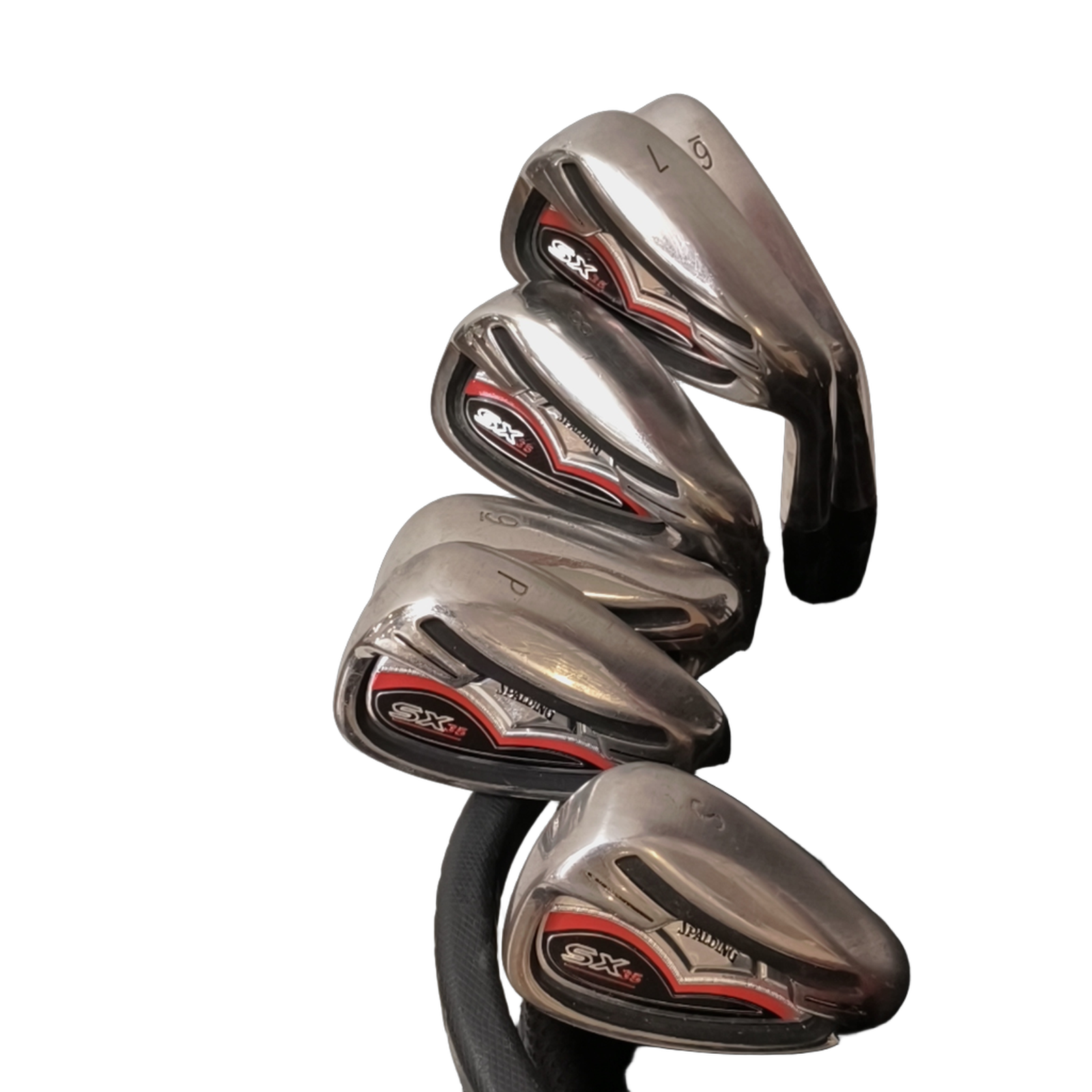 Spalding SX35 Komplet Sæt Med Bag / 6-PW+SW / Flex Regular / Stål [bg:handrolled]