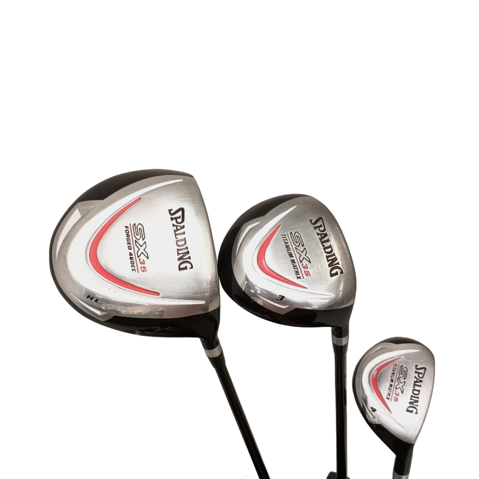 Spalding SX35 Komplet Sæt Med Bag / 6-PW+SW / Flex Regular / Stål [bg:handrolled]