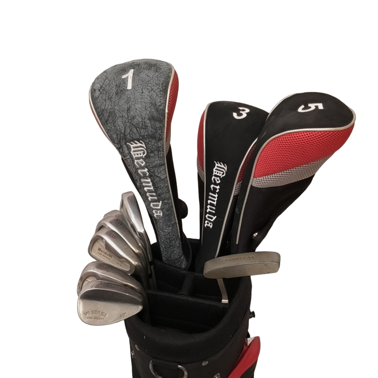 Bermuda VS-18 Komplet Sæt Med Bag / 5-PW / Flex Stiff / Grafit [bg:handrolled]