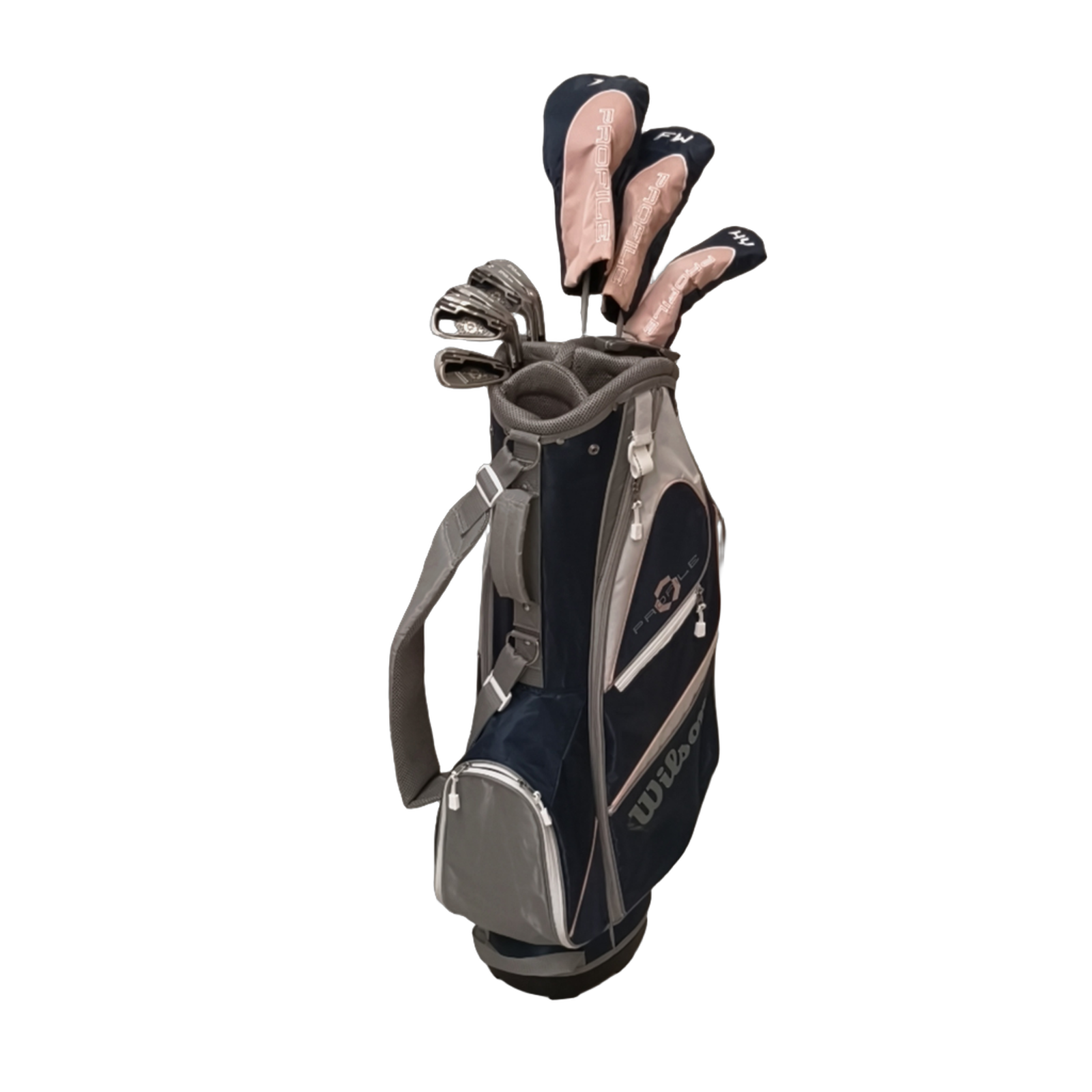 Wilson Profile Komplet Sæt Med Bag / 7-PW+SW / Flex Ladies / Grafit [bg:handrolled]