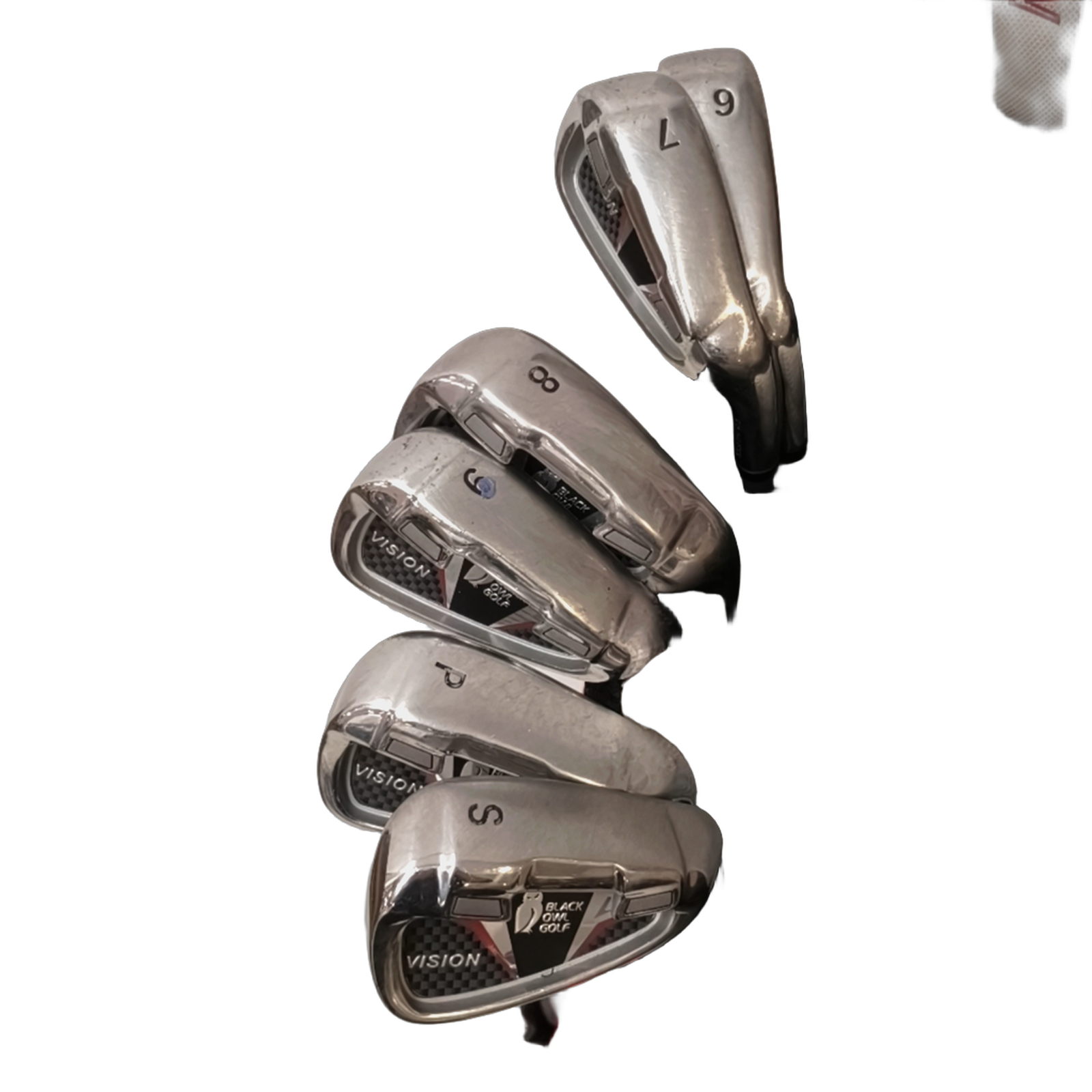 Black Owl Vision Komplet Sæt Med Bag / 6-PW+SW / Flex Ladies / Grafit [bg:handrolled]