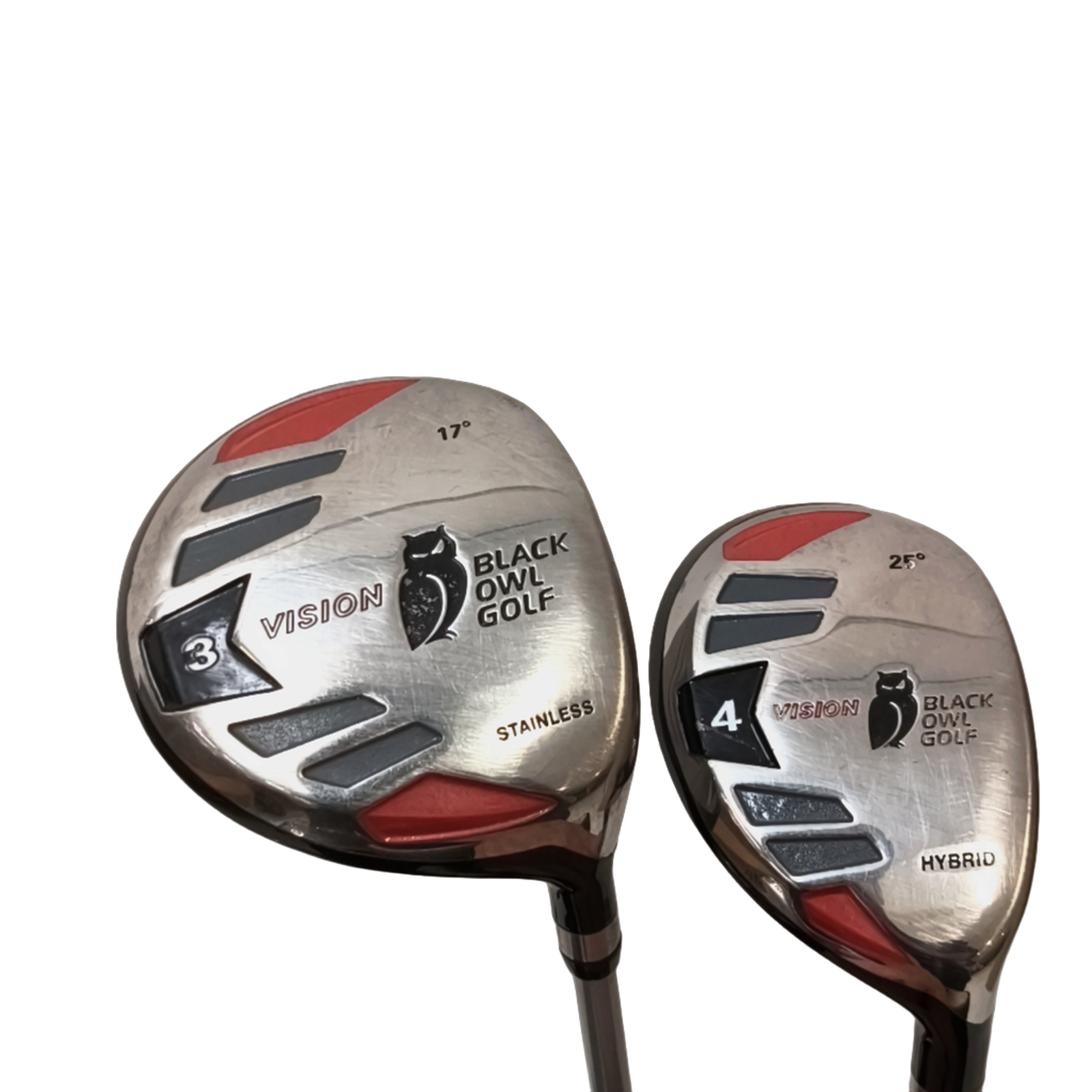 Black Owl Vision Komplet Sæt Med Bag / 6-PW+SW / Flex Ladies / Grafit [bg:handrolled]