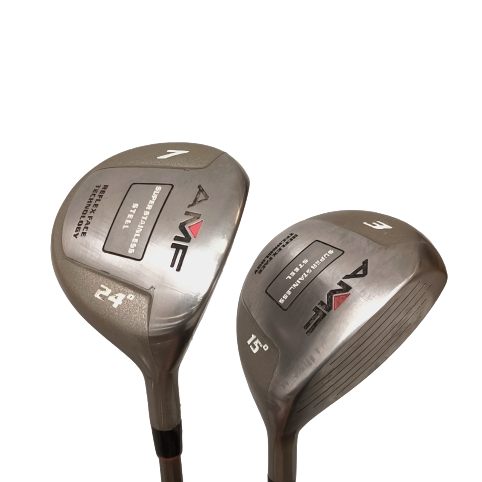 AMF Super Stainless Steel Komplet Sæt Med Bag / 5+7+9+SW / Flex Ladies / Grafit [bg:handrolled]