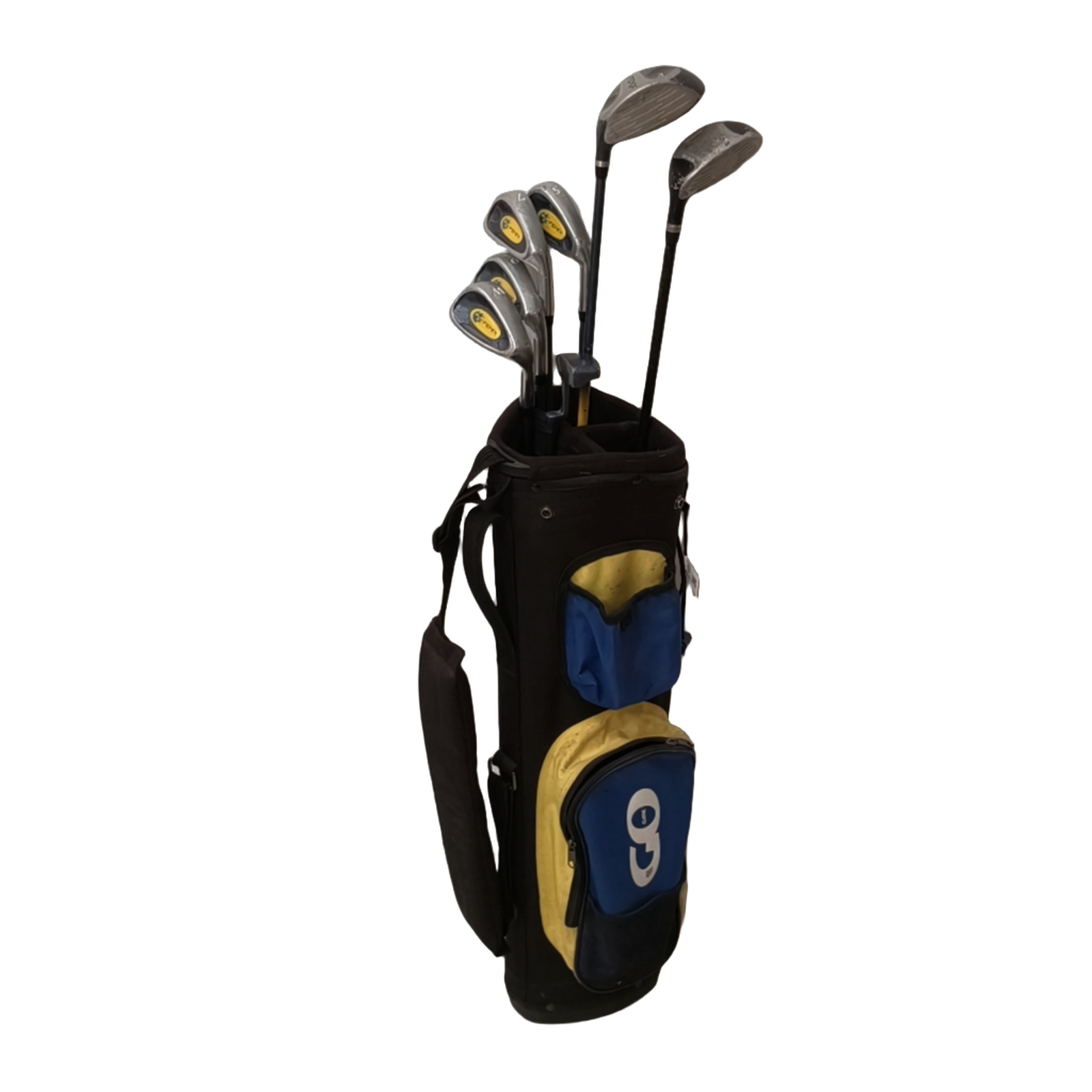 GO Fenix Komplet Sæt Med Bag / 5+7+9+PW / Flex Junior  / Grafit [bg:handrolled]