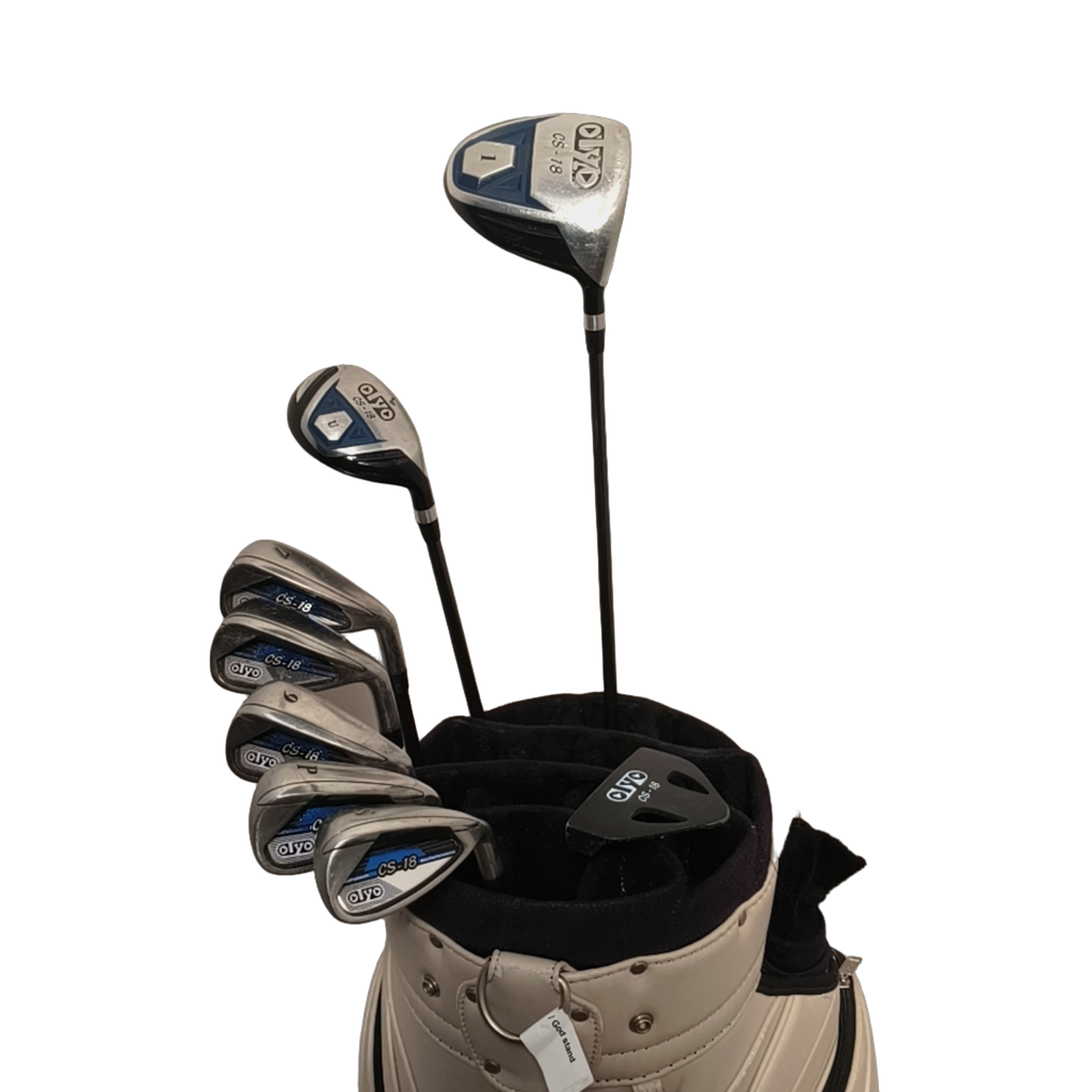 Oiyo CS-18 Komplet Sæt Uden Bag / 7-PW+SW / Flex Regular / Grafit [bg:handrolled]