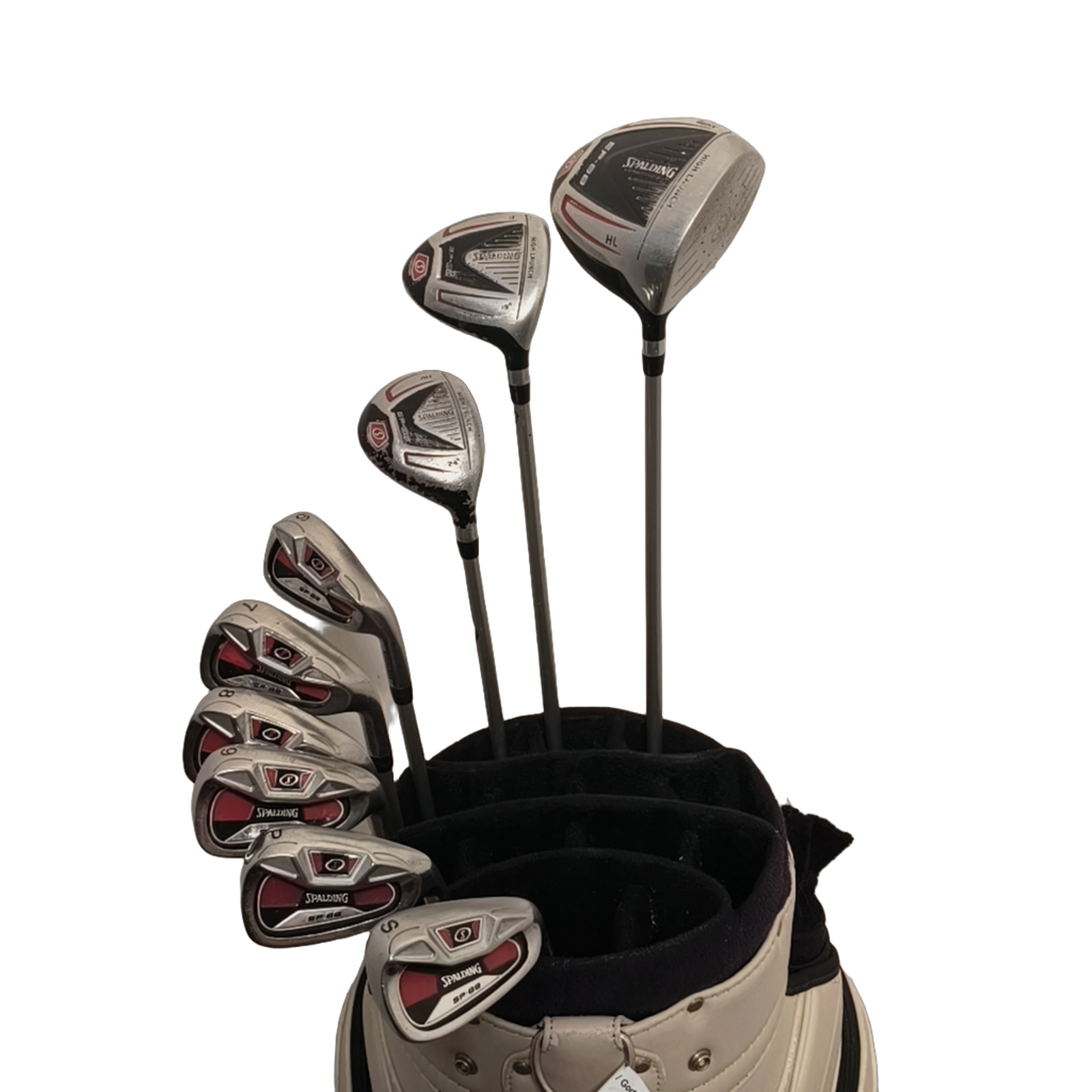 Spalding SP-88 Komplet Sæt Uden Bag / 6-PW+SW / Flex Regular / Grafit [bg:handrolled]