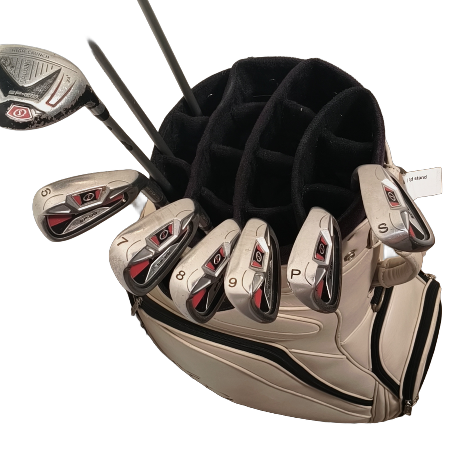 Spalding SP-88 Komplet Sæt Uden Bag / 6-PW+SW / Flex Regular / Grafit [bg:handrolled]
