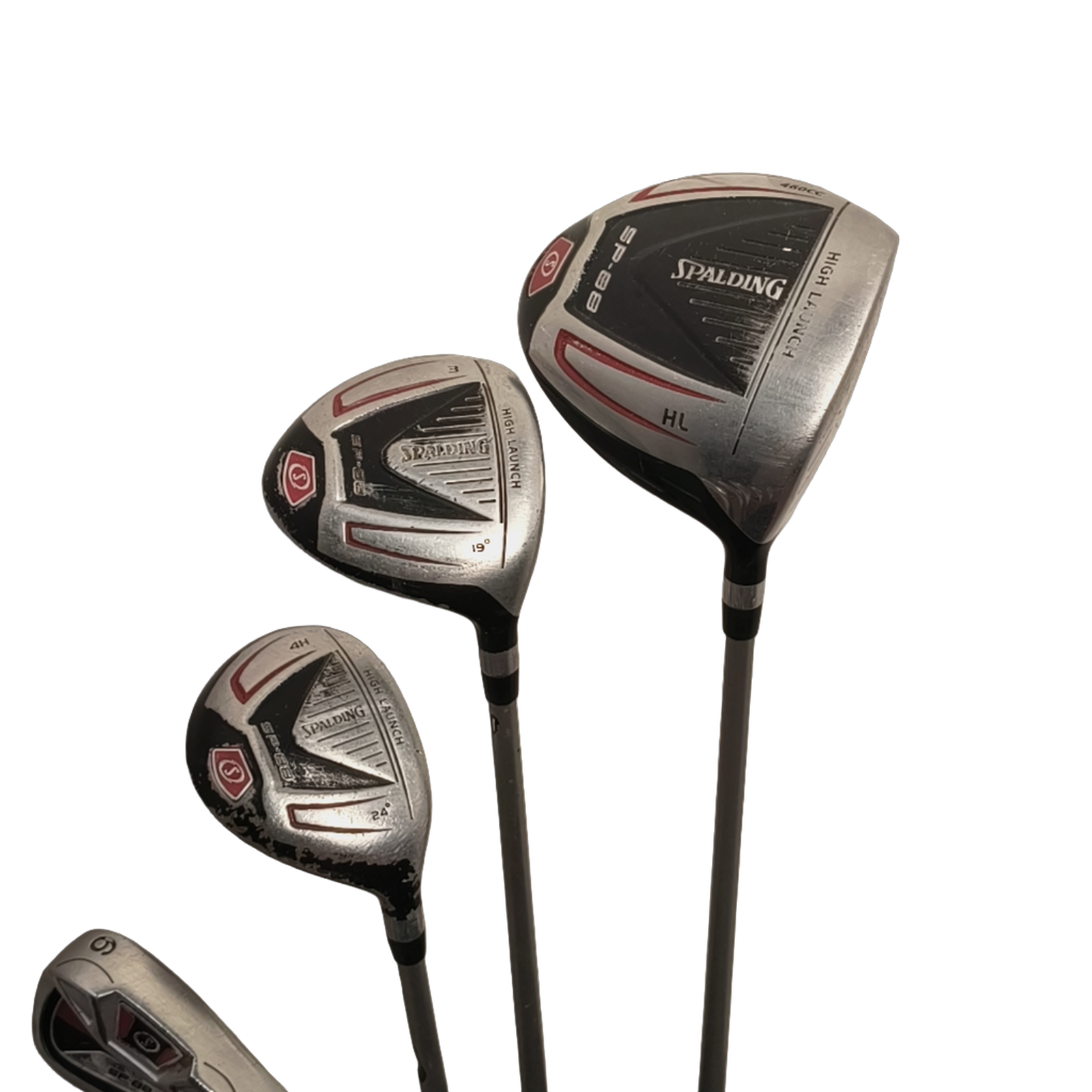 Spalding SP-88 Komplet Sæt Uden Bag / 6-PW+SW / Flex Regular / Grafit [bg:handrolled]